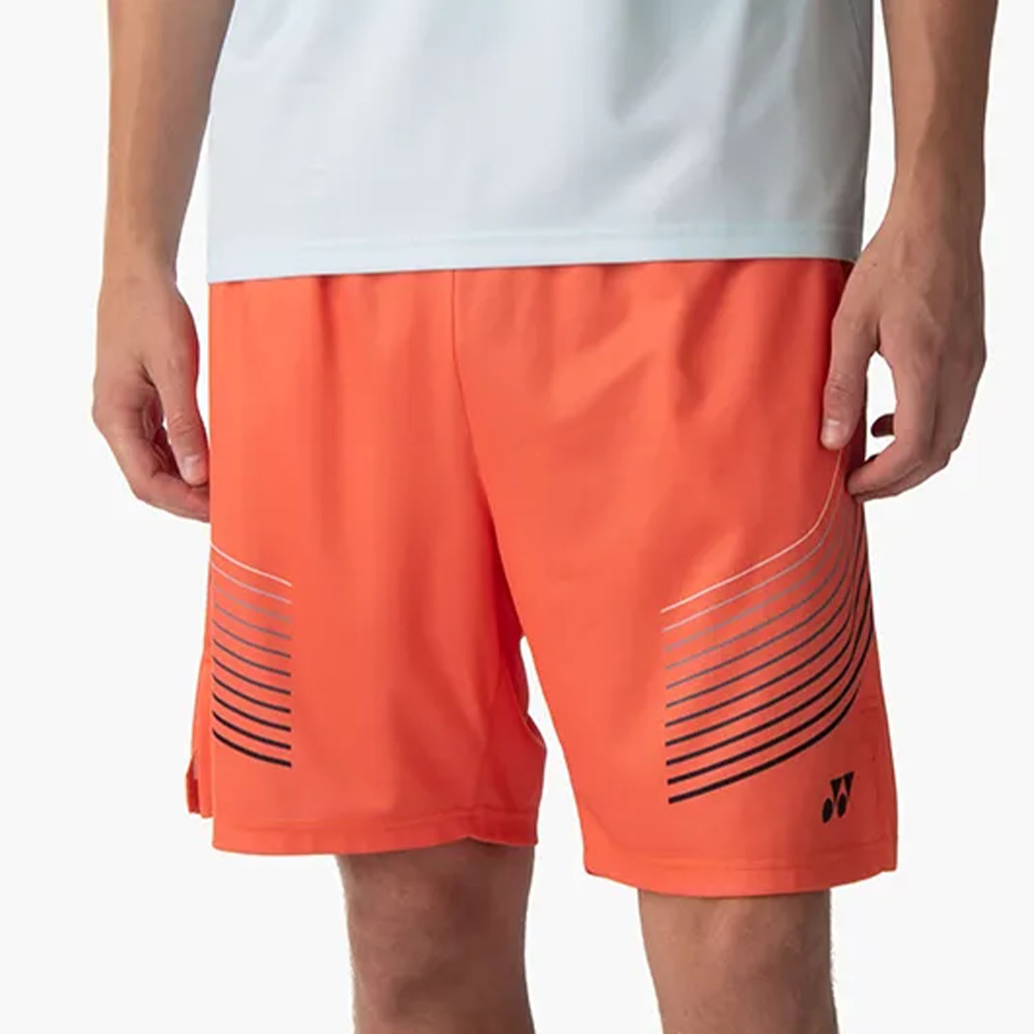 Yonex Practice Graphic 7.5in Shorts - Cyber Orange