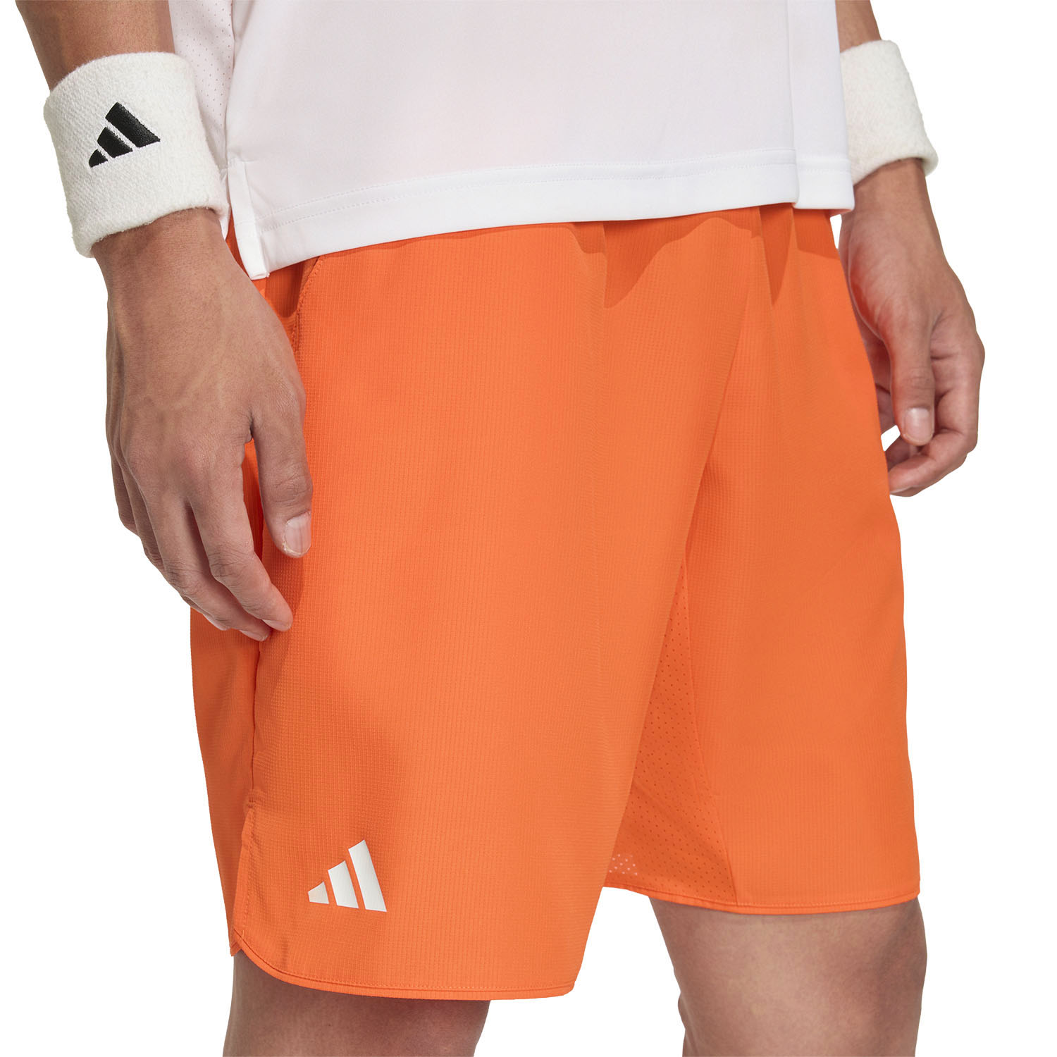 adidas Club CLIMACOOL 7in Shorts - Pure Orange