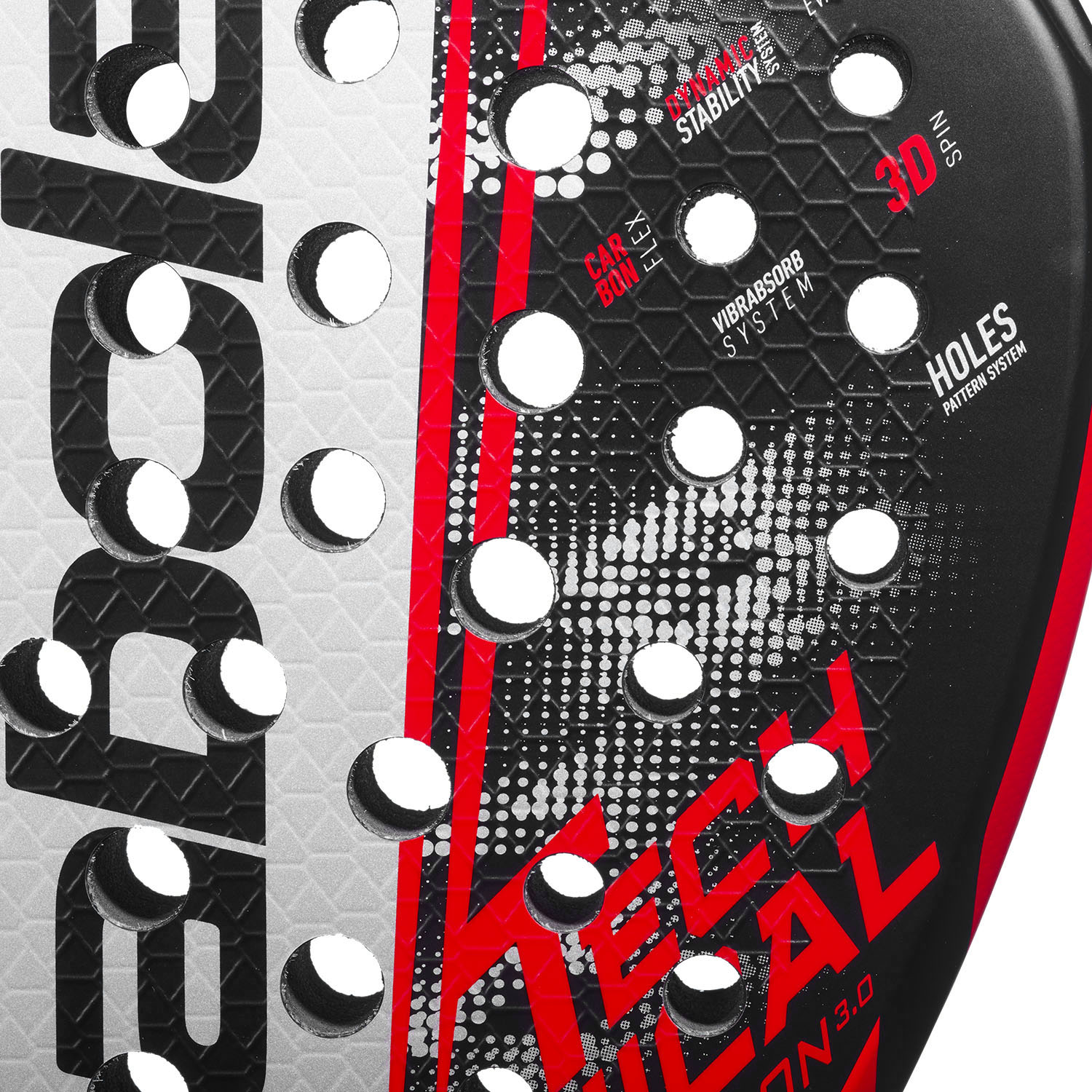Babolat Technical Veron 3.0 Padel - Black/Red