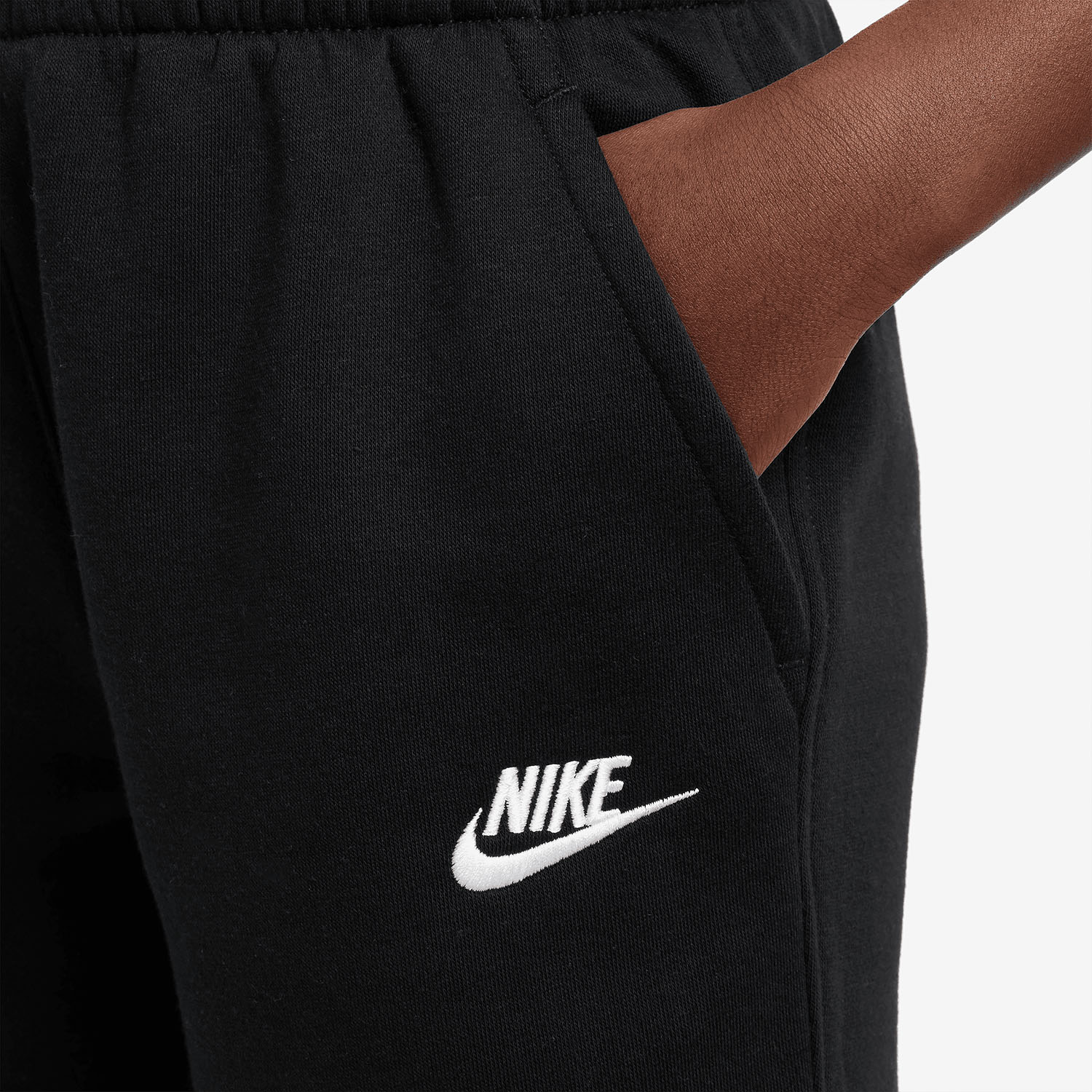 Nike Sportswear Club Pantalones Niños - Black/White