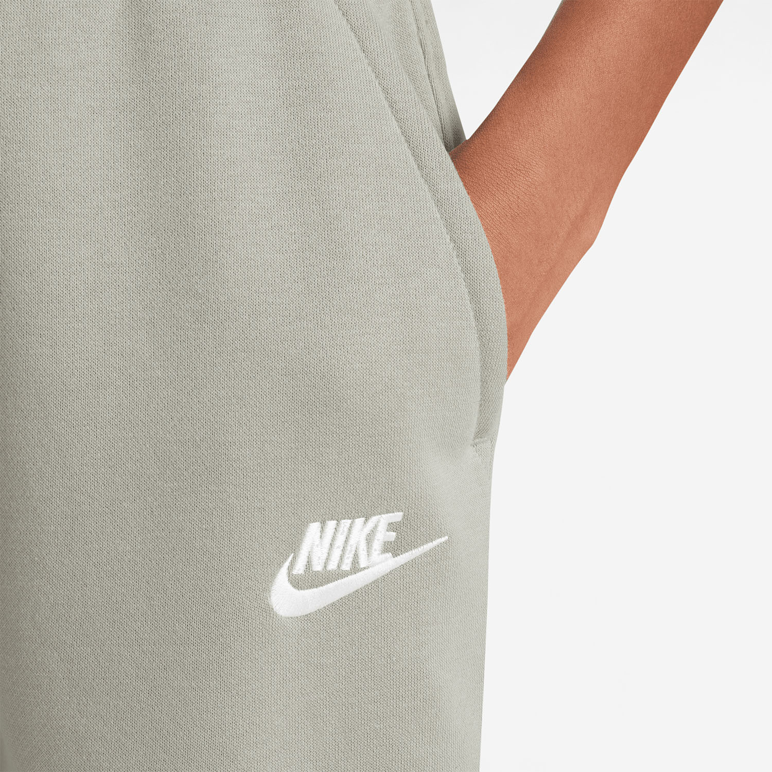 Nike Sportswear Club Pantalones Niños - Spruce Fog/White
