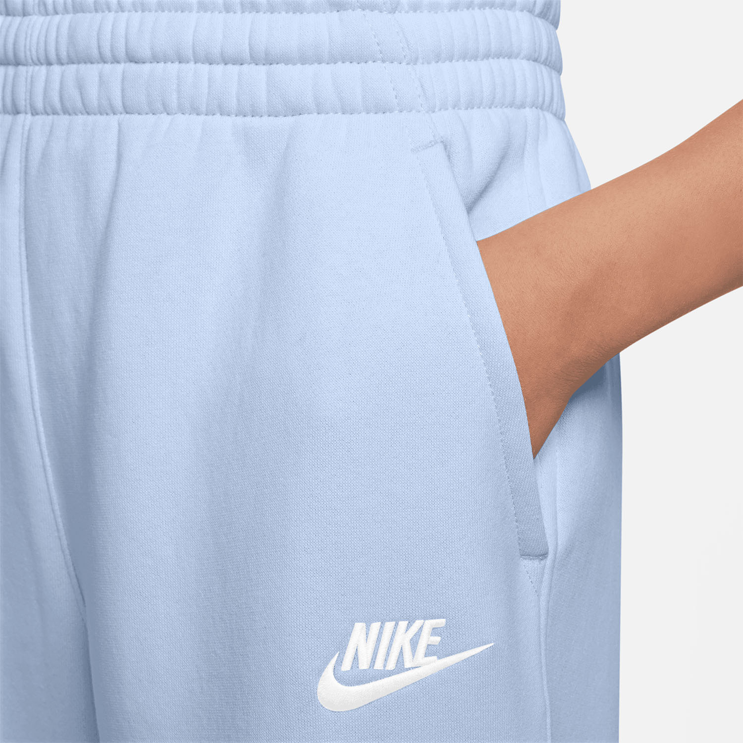 Nike Sportswear Club Pantalones Niños - Hydrogen Blue/White
