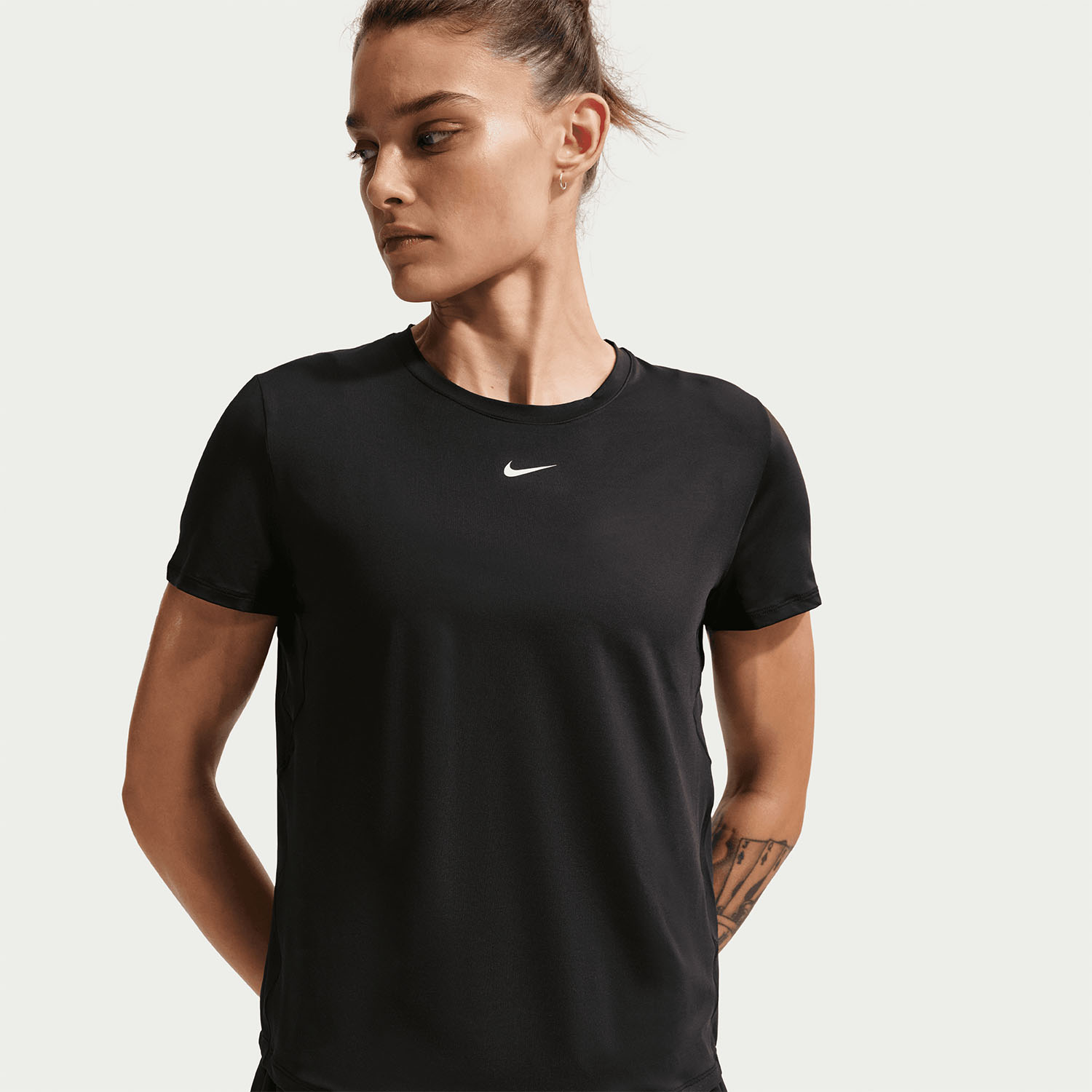 Nike One Classic Maglietta - Black/White