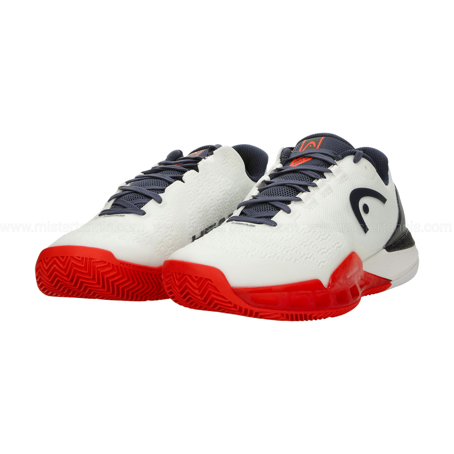 HEAD Revolt Pro 5.0 Clay - White/Navy