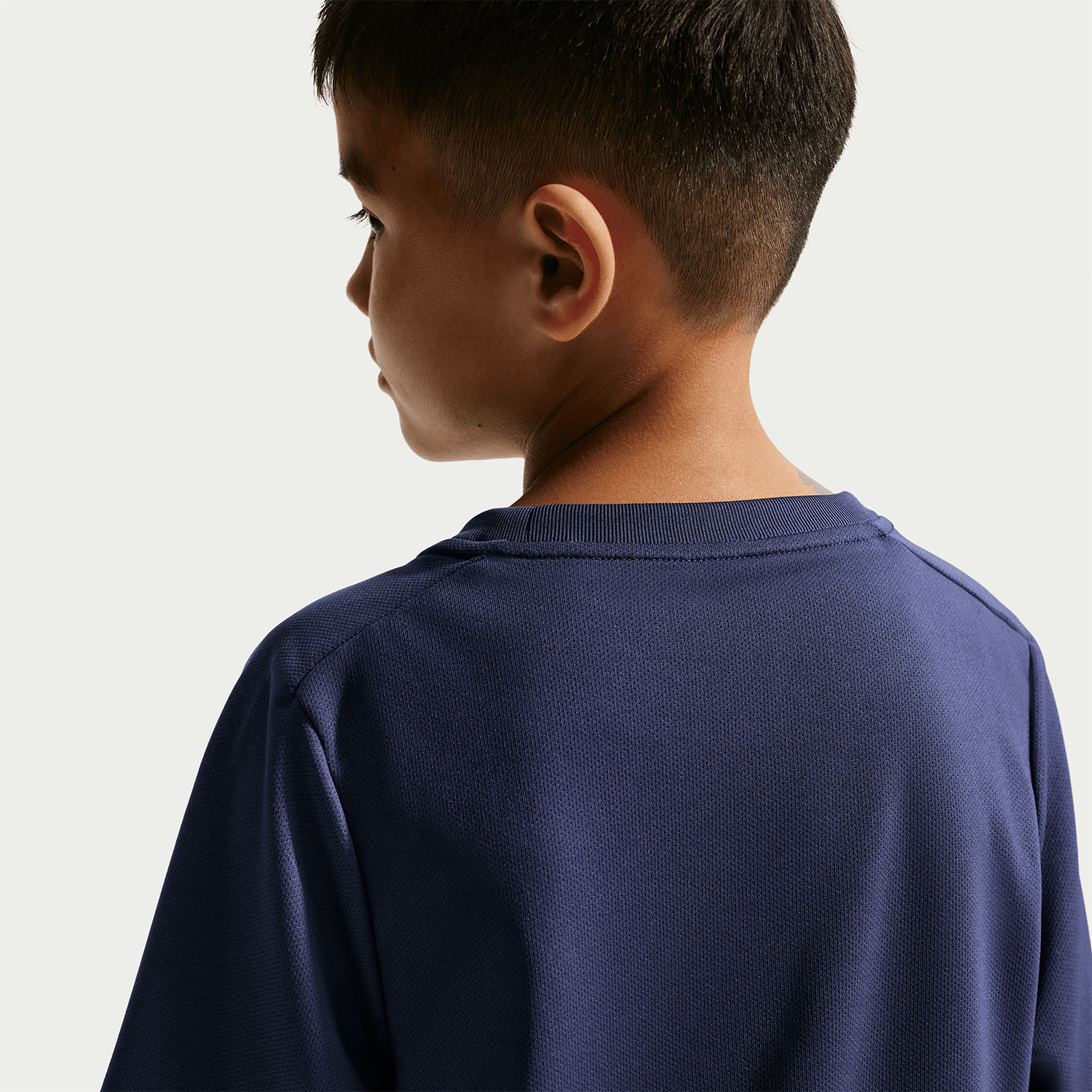 Nike Multi Swoosh Maglietta Bambino - Midnight Navy/White