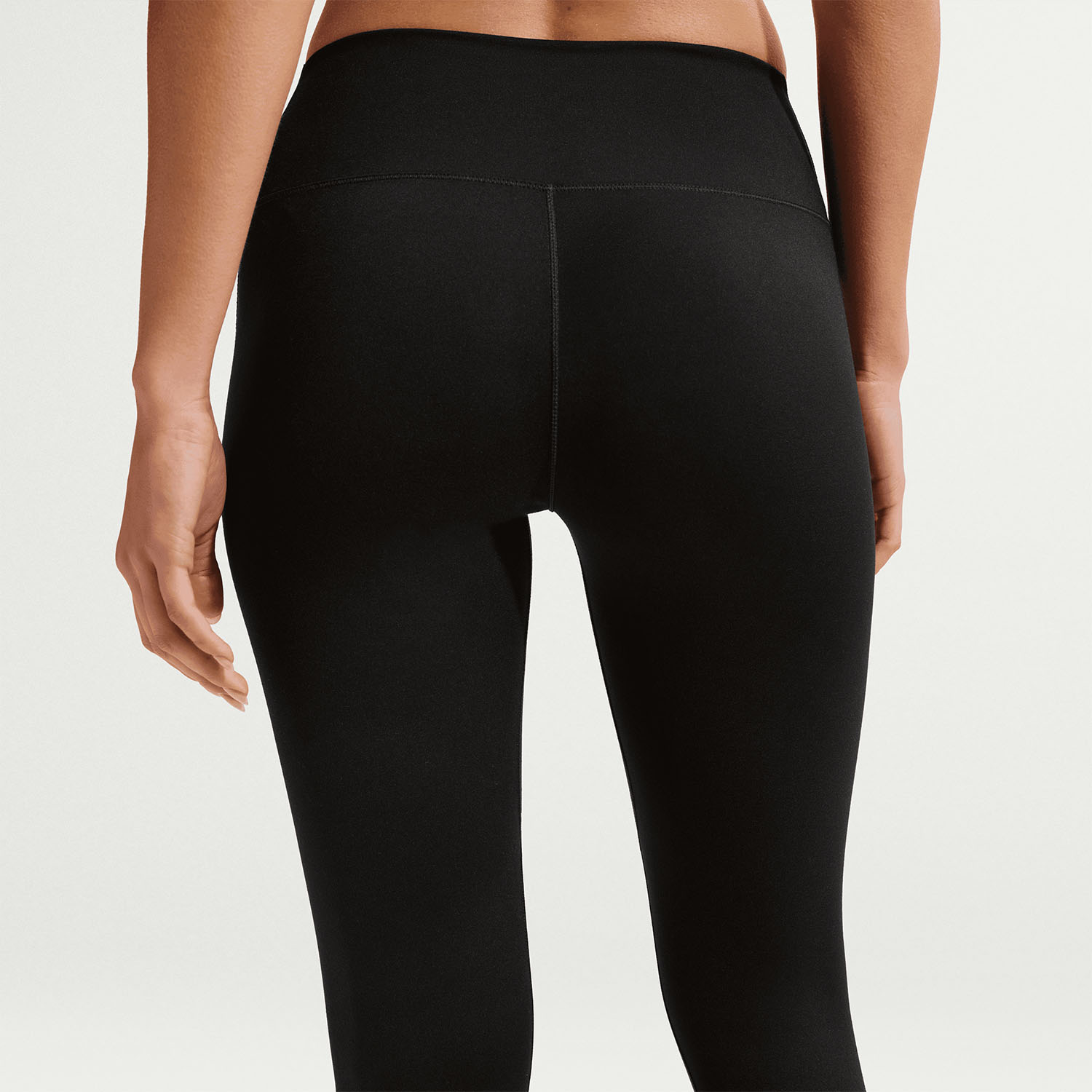 Nike One Logo 7/8 Tights - Black/White