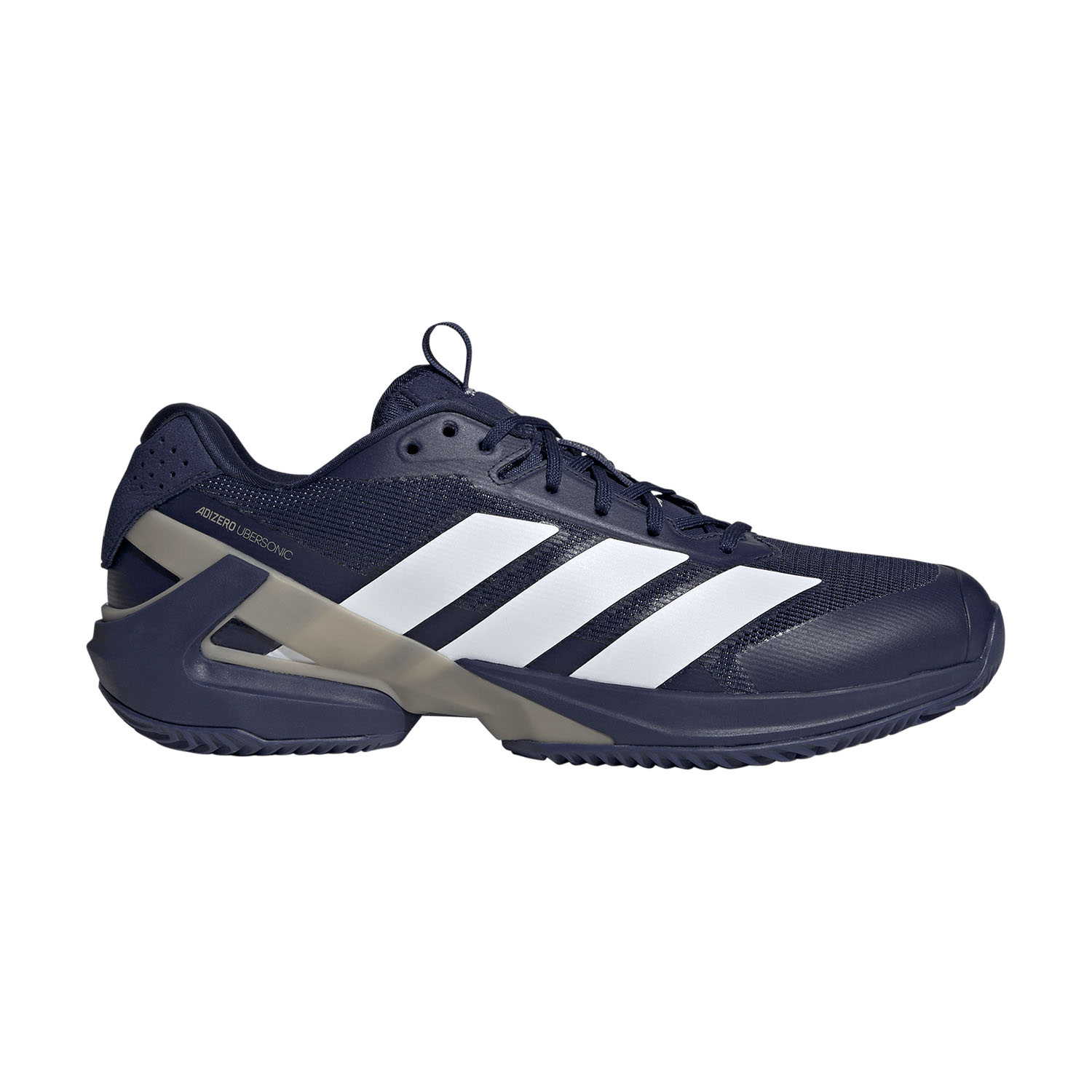 adidas ADIZERO Ubersonic 5 Clay - Dark Blue/FTWR White/Cyber Metallic