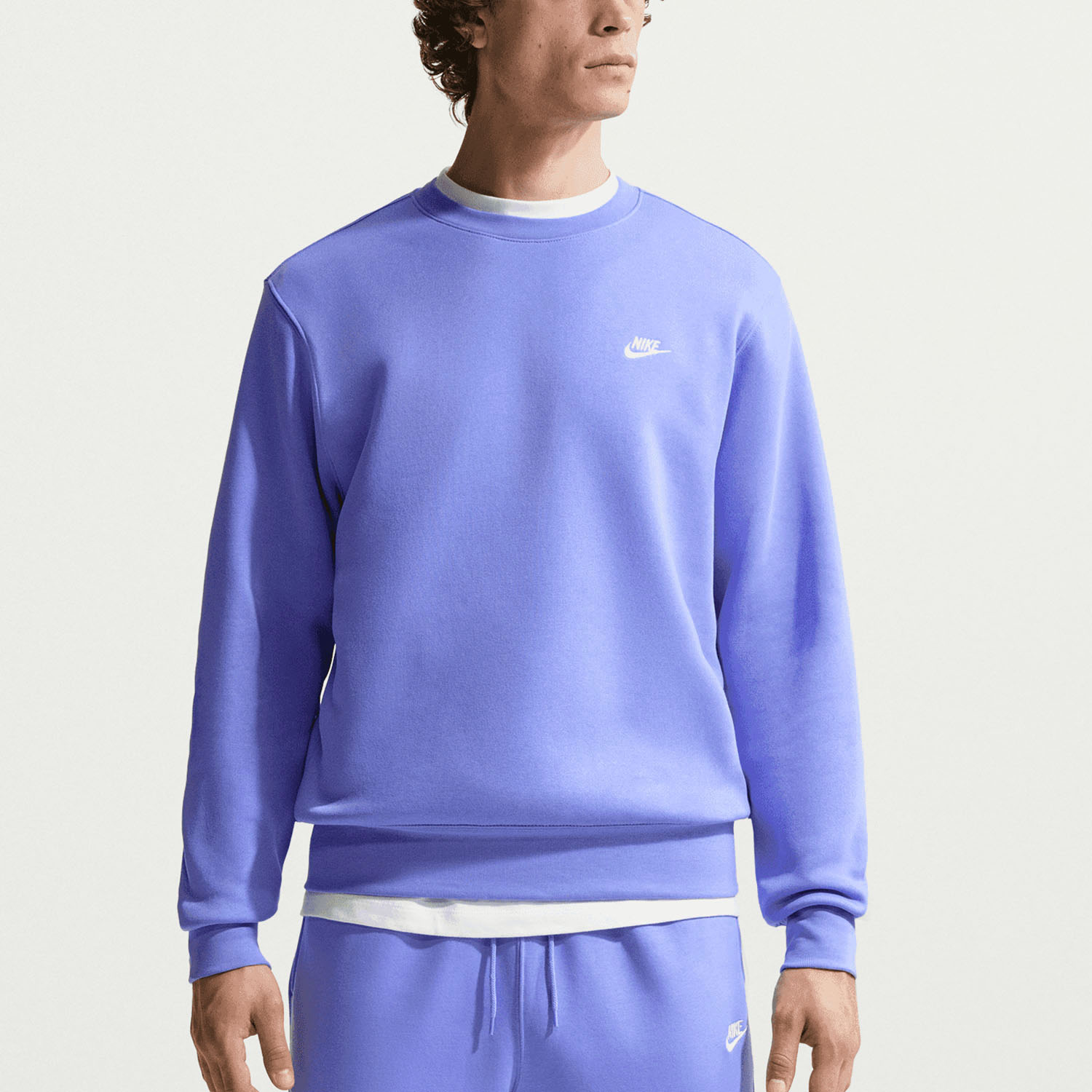 Nike Club Shirt - Royal Pulse/White