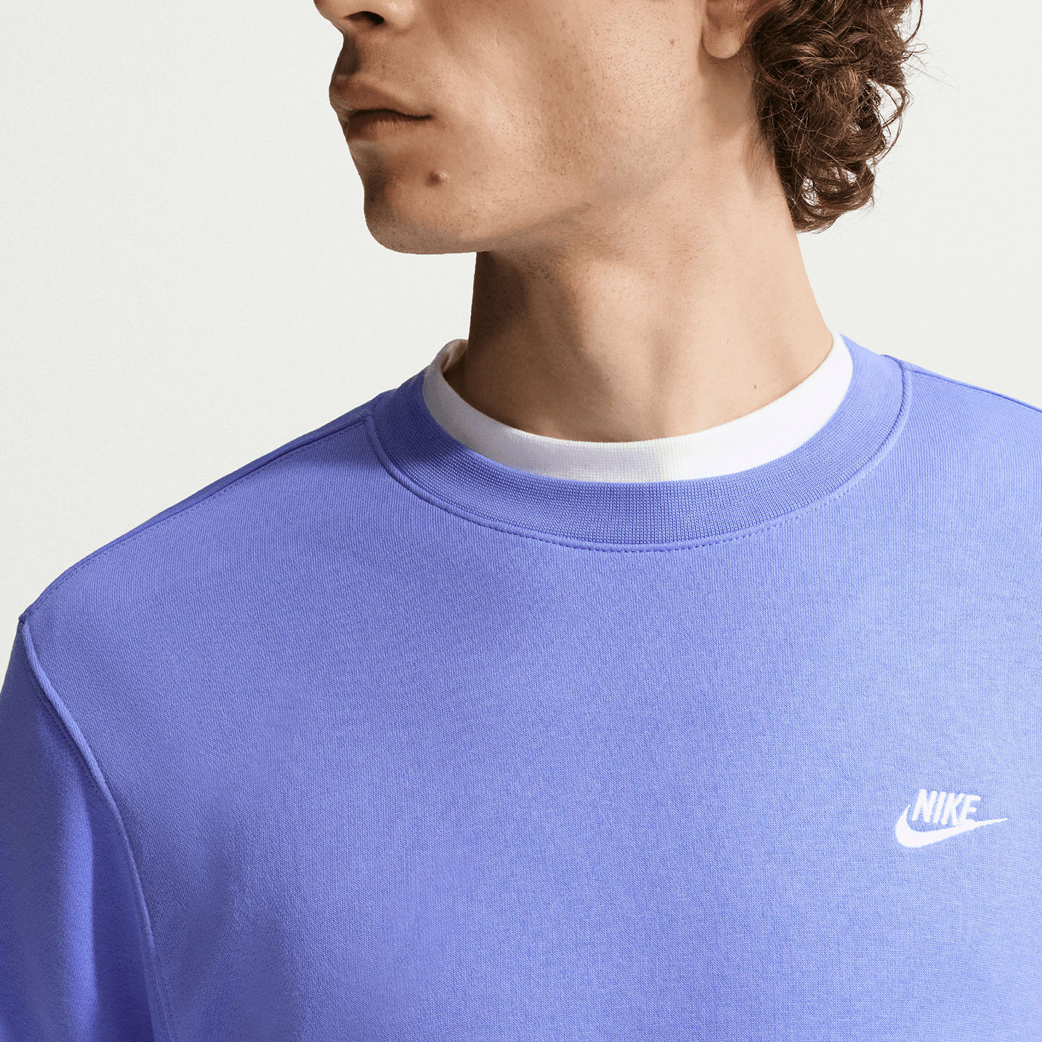 Nike Club Shirt - Royal Pulse/White