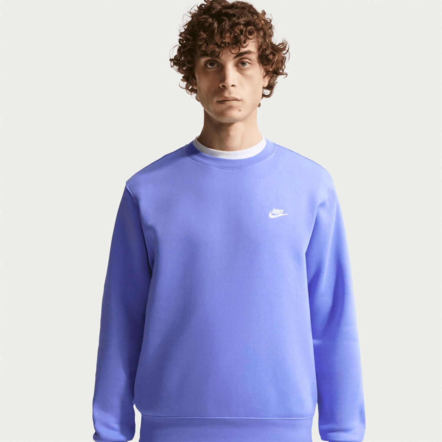 Nike Club Shirt - Royal Pulse/White