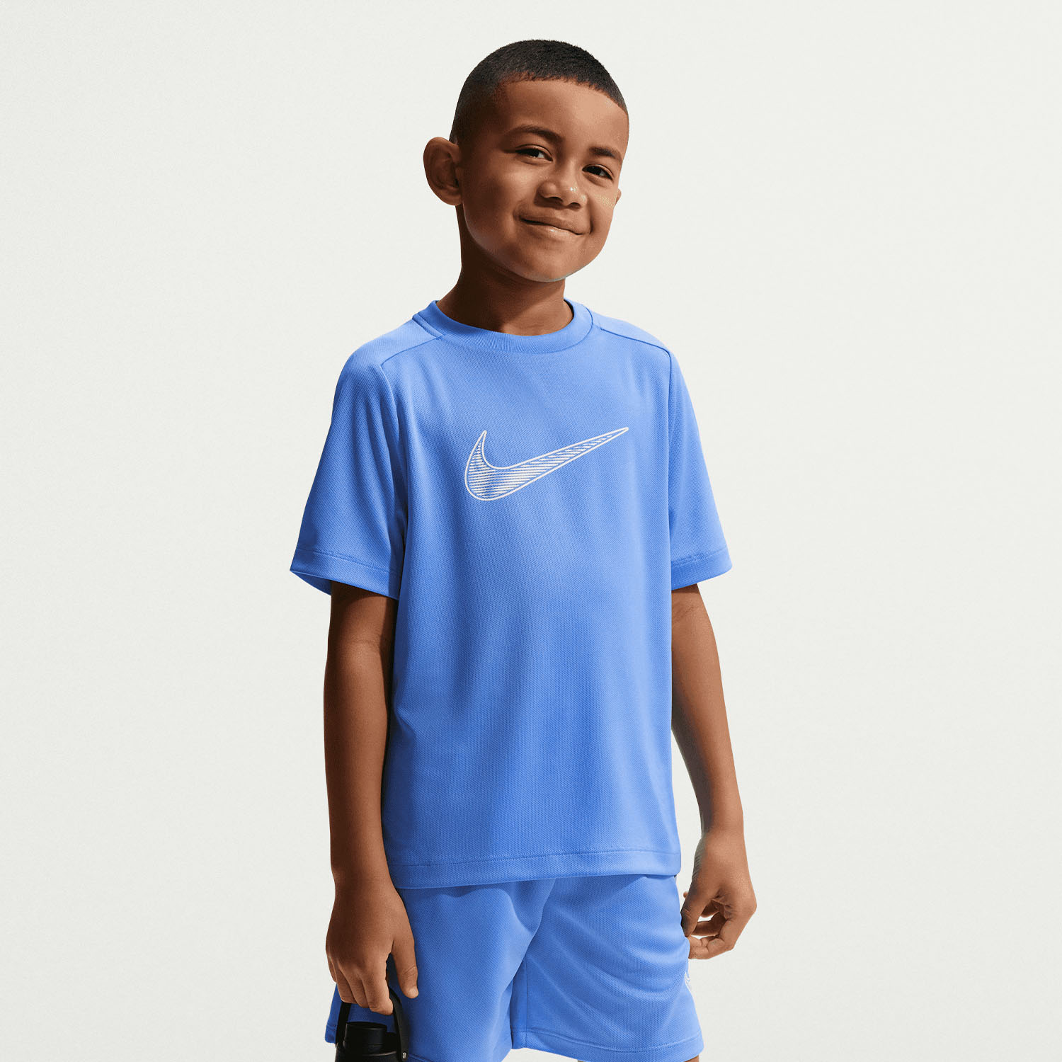 Nike Multi Swoosh Maglietta Bambino - University Blue/White