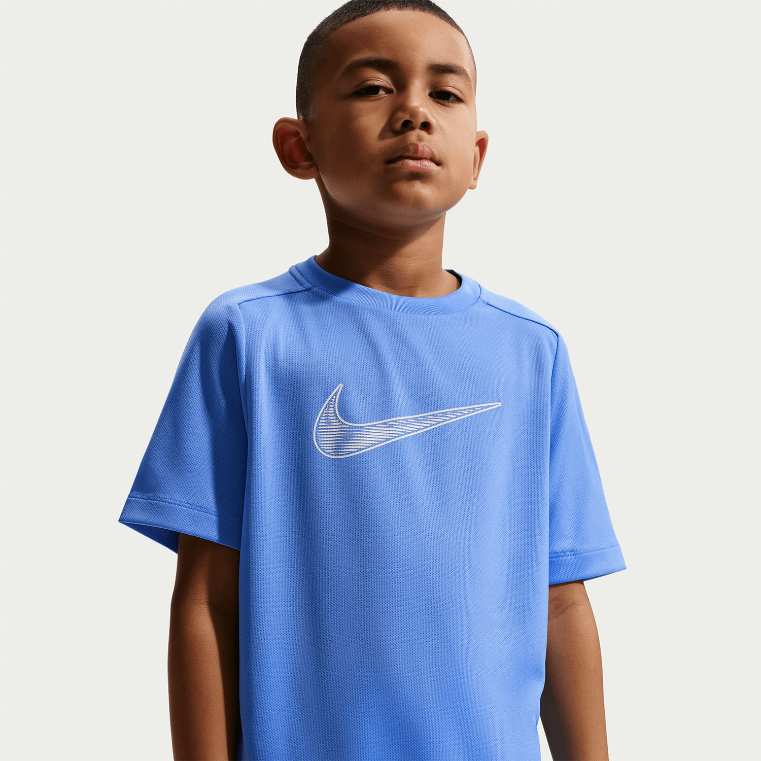 Nike Multi Swoosh Maglietta Bambino - University Blue/White