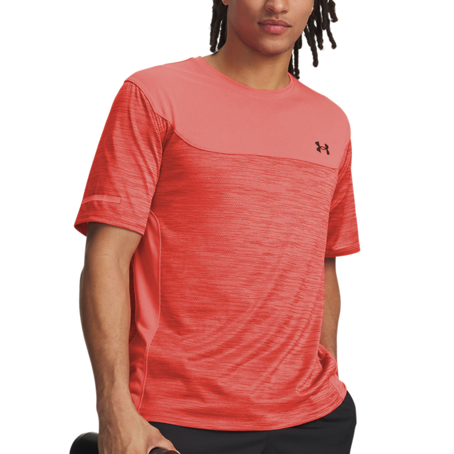 Under Armour Tech Utility T-Shirt - Venom Red/Black