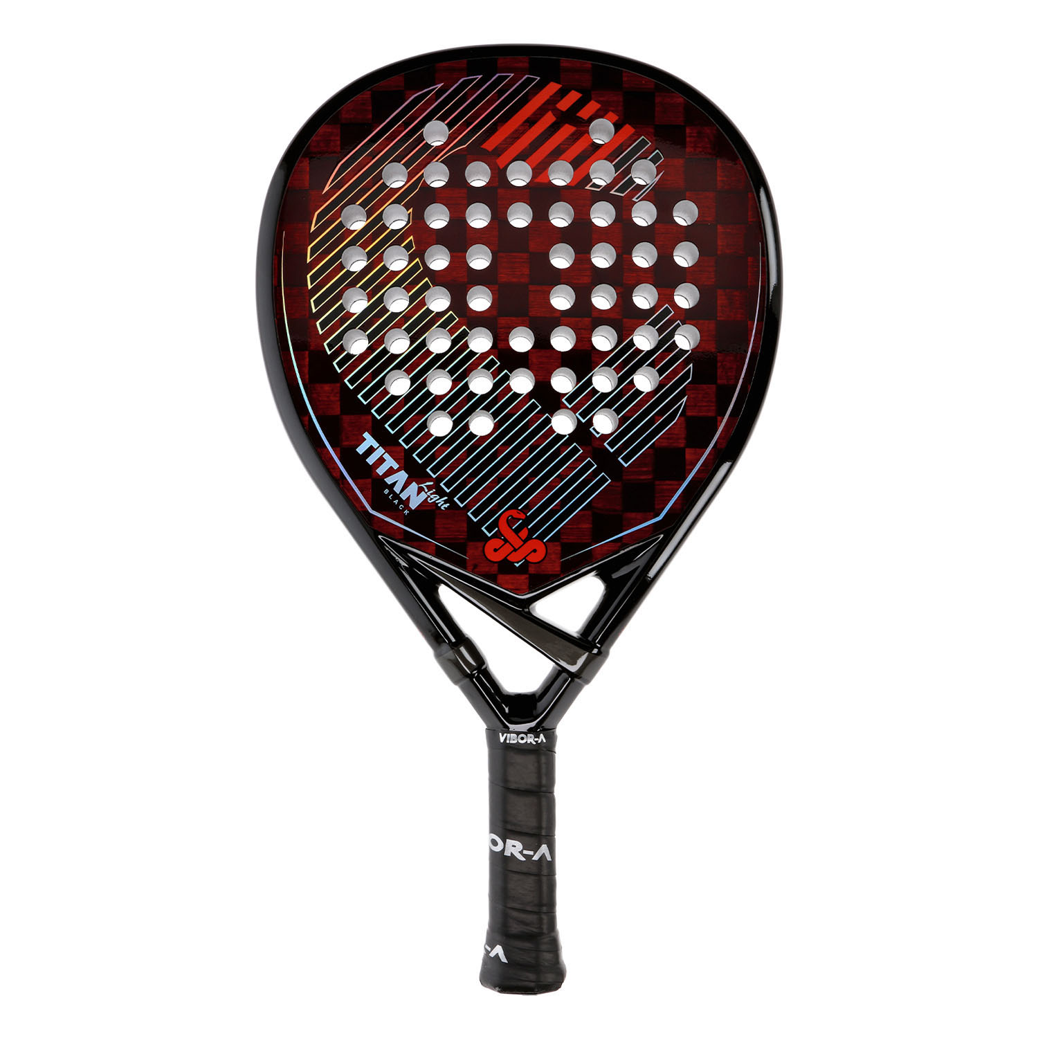 Vibor-A Titan Light Padel - Black/Red