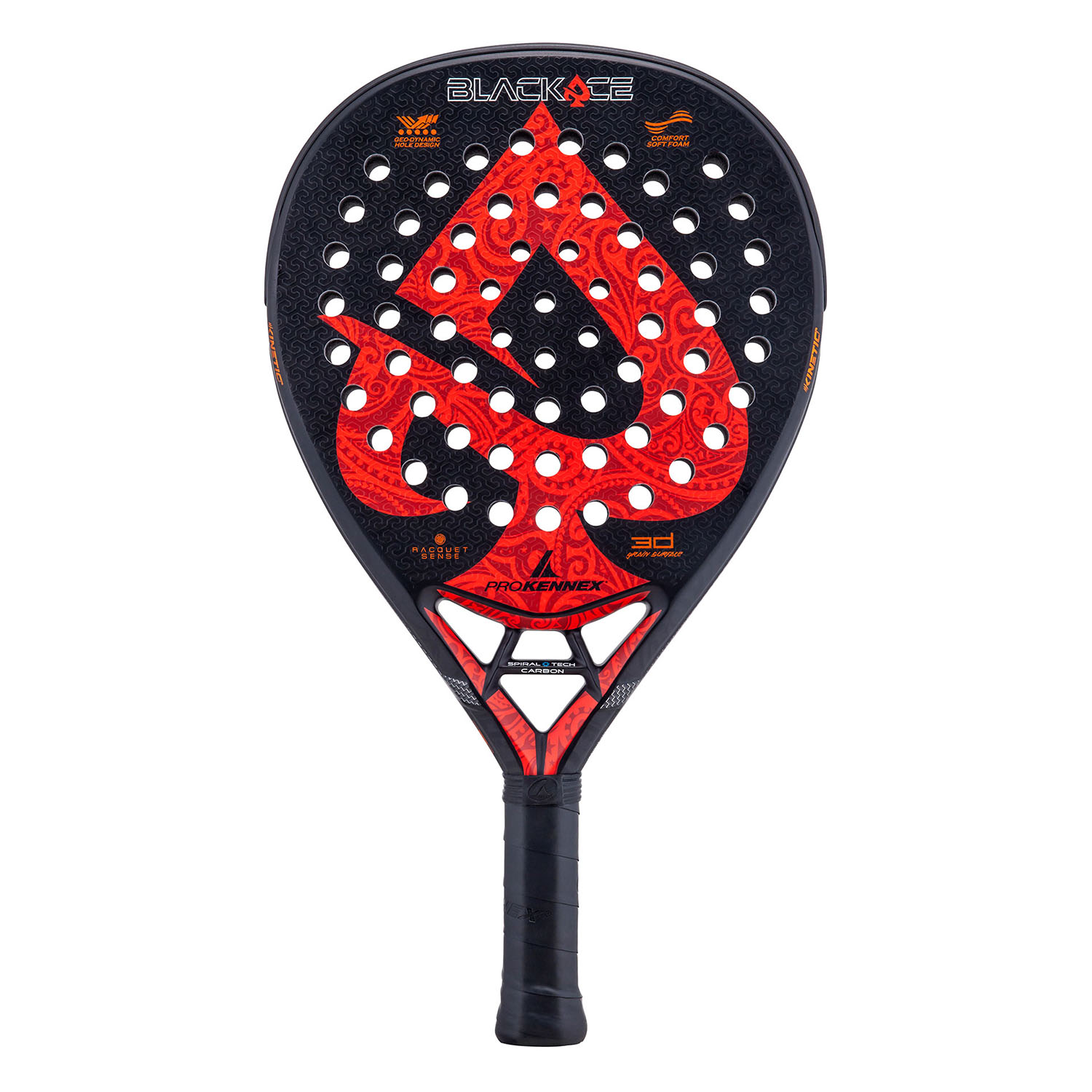 ProKennex Black Ace Padel - Black/Red