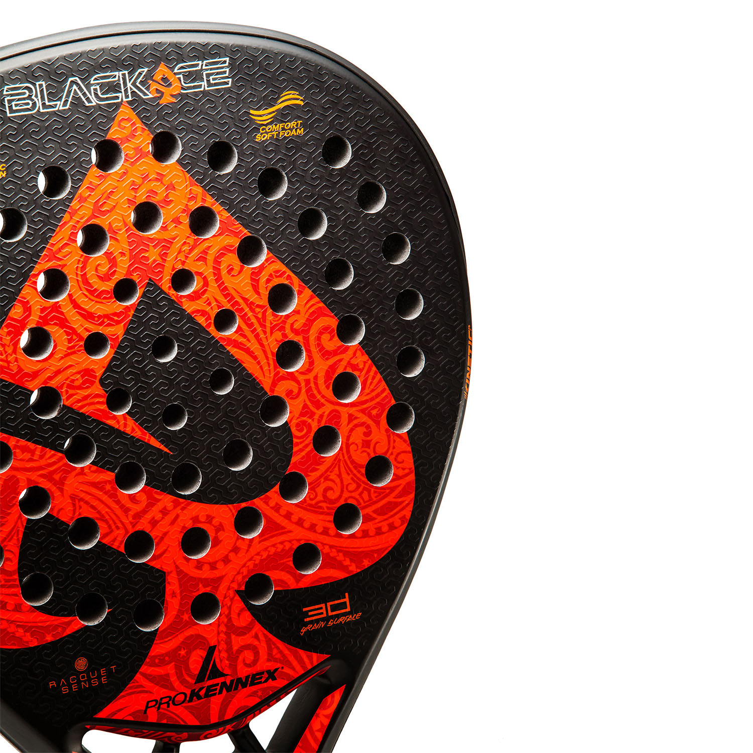 ProKennex Black Ace Padel - Black/Red