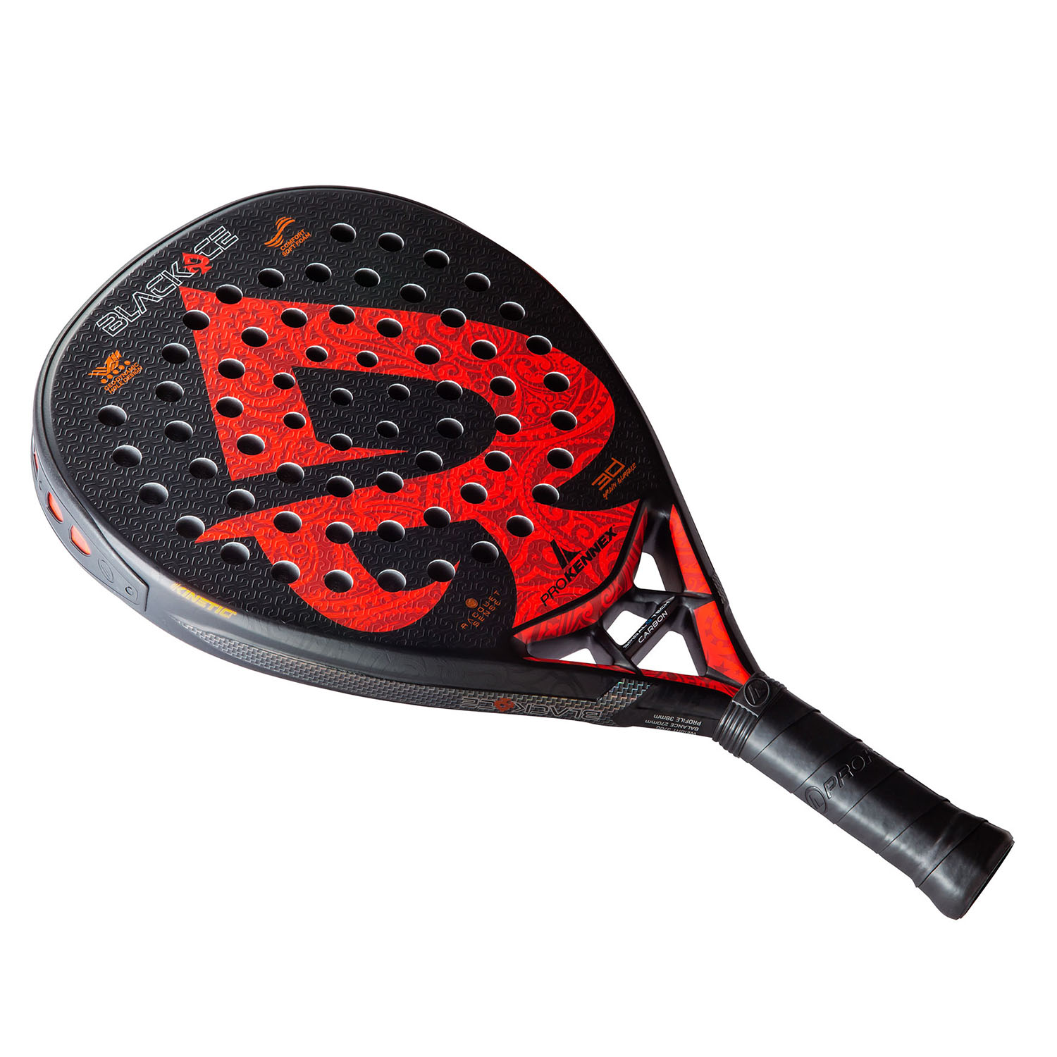 ProKennex Black Ace Racchetta Da Padel Black Red