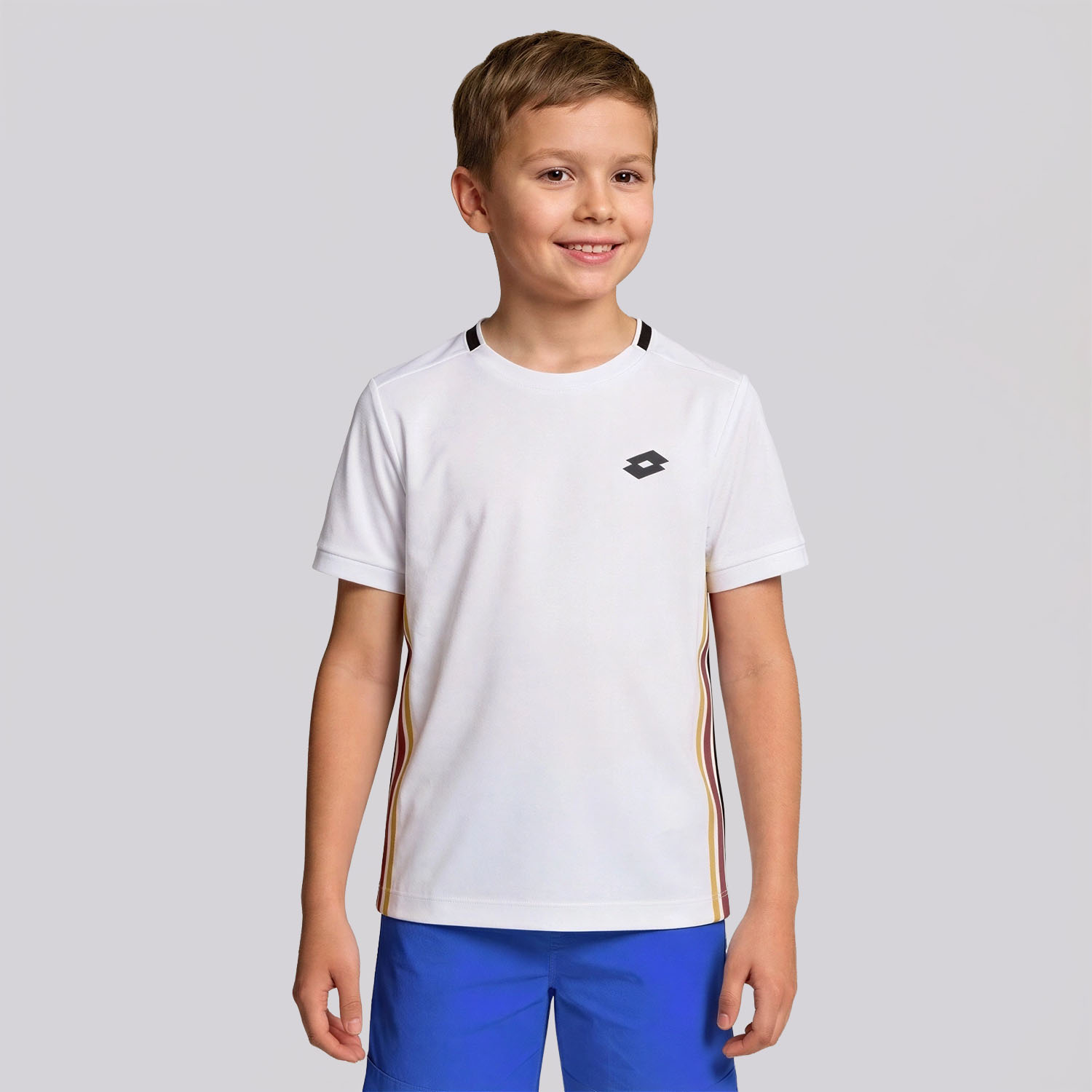 Lotto Tech VI Camiseta Niño - Bright White