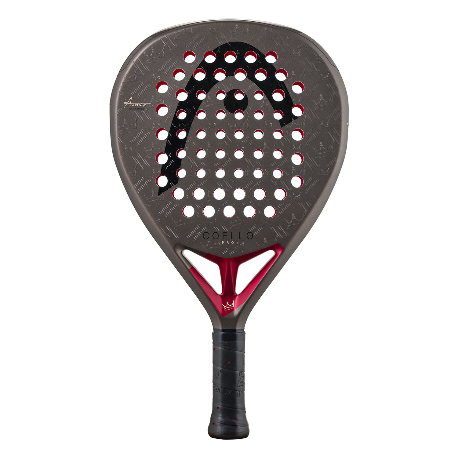 HEAD Coello Pro Padel - Brown/Dark Red