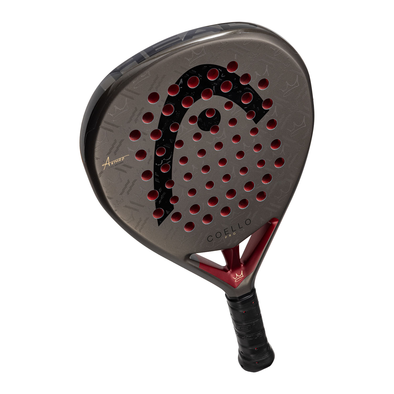 HEAD Coello Pro Padel - Brown/Dark Red