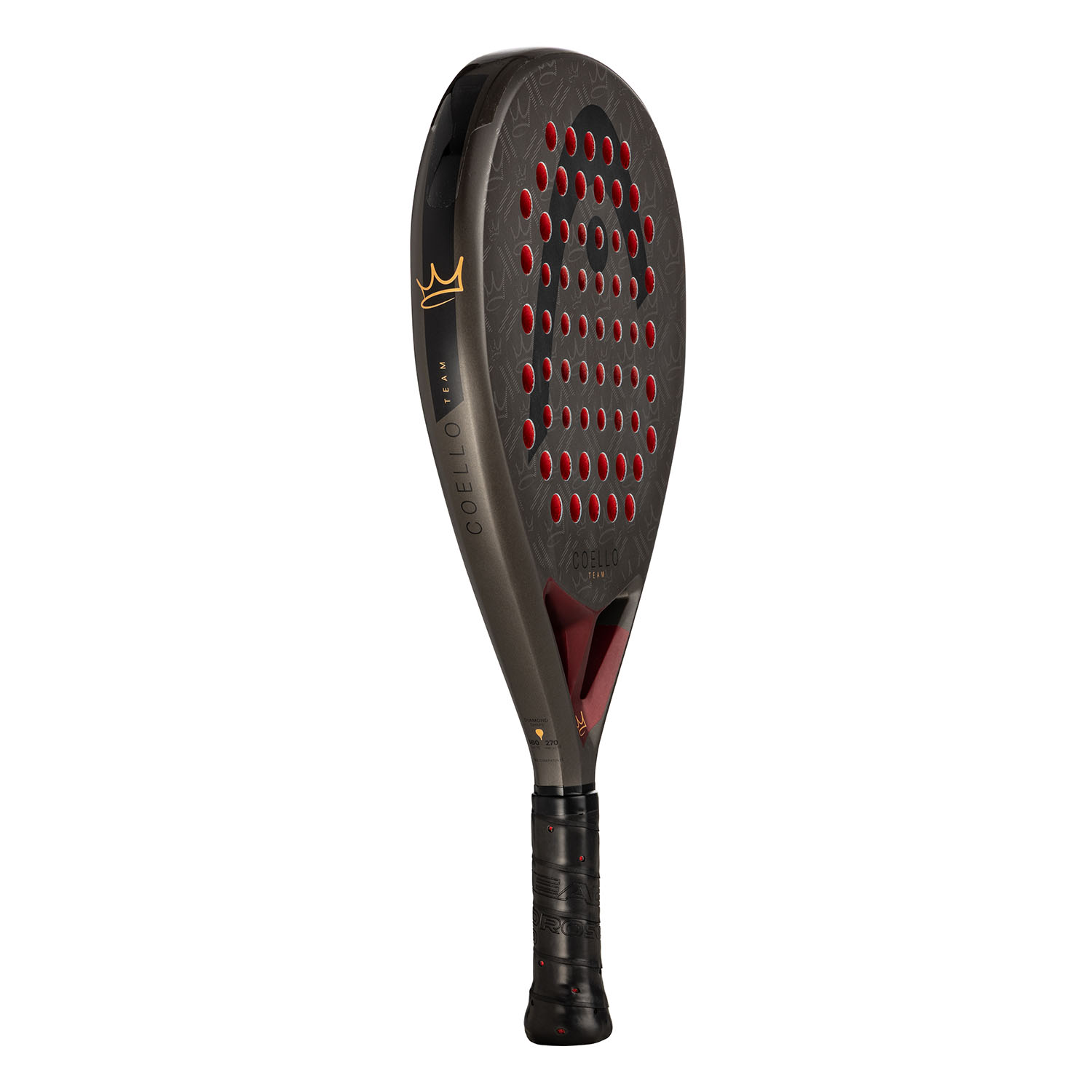 HEAD Coello Team Padel - Brown/Red