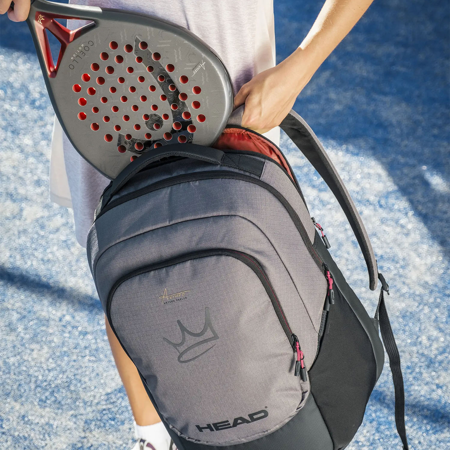 HEAD Coello Pro X Zaino - Anthracite