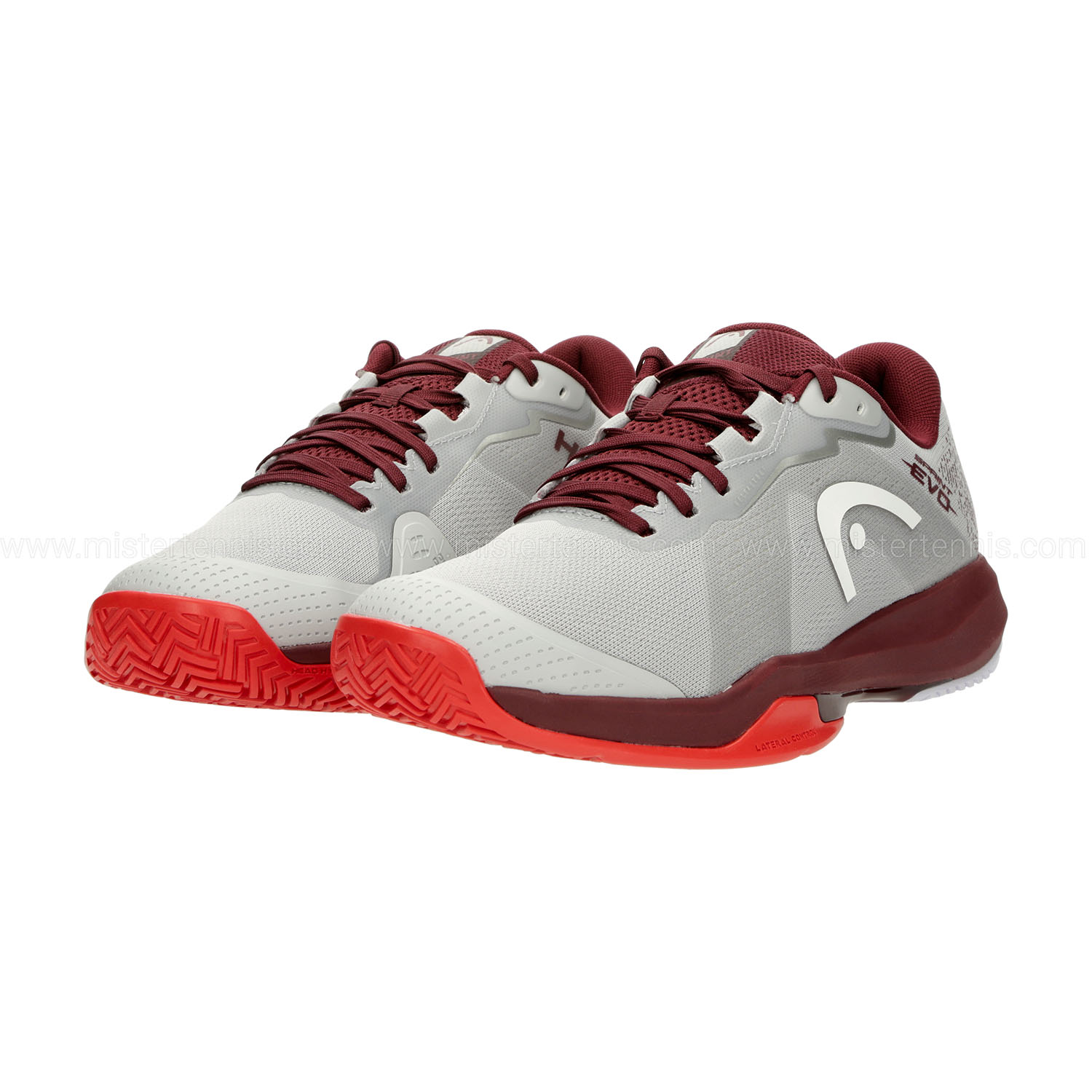 HEAD Sprint Evo 4.0 - Light Grey/Red