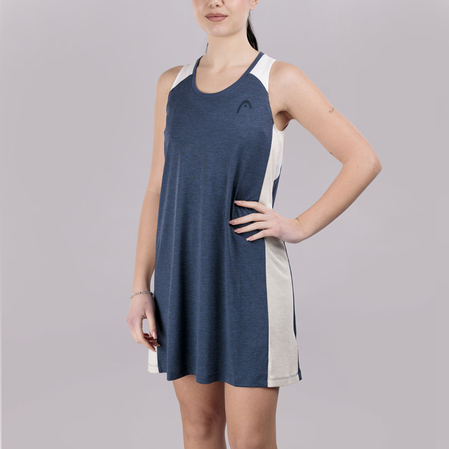 HEAD Play Tech Logo Vestito - Navy