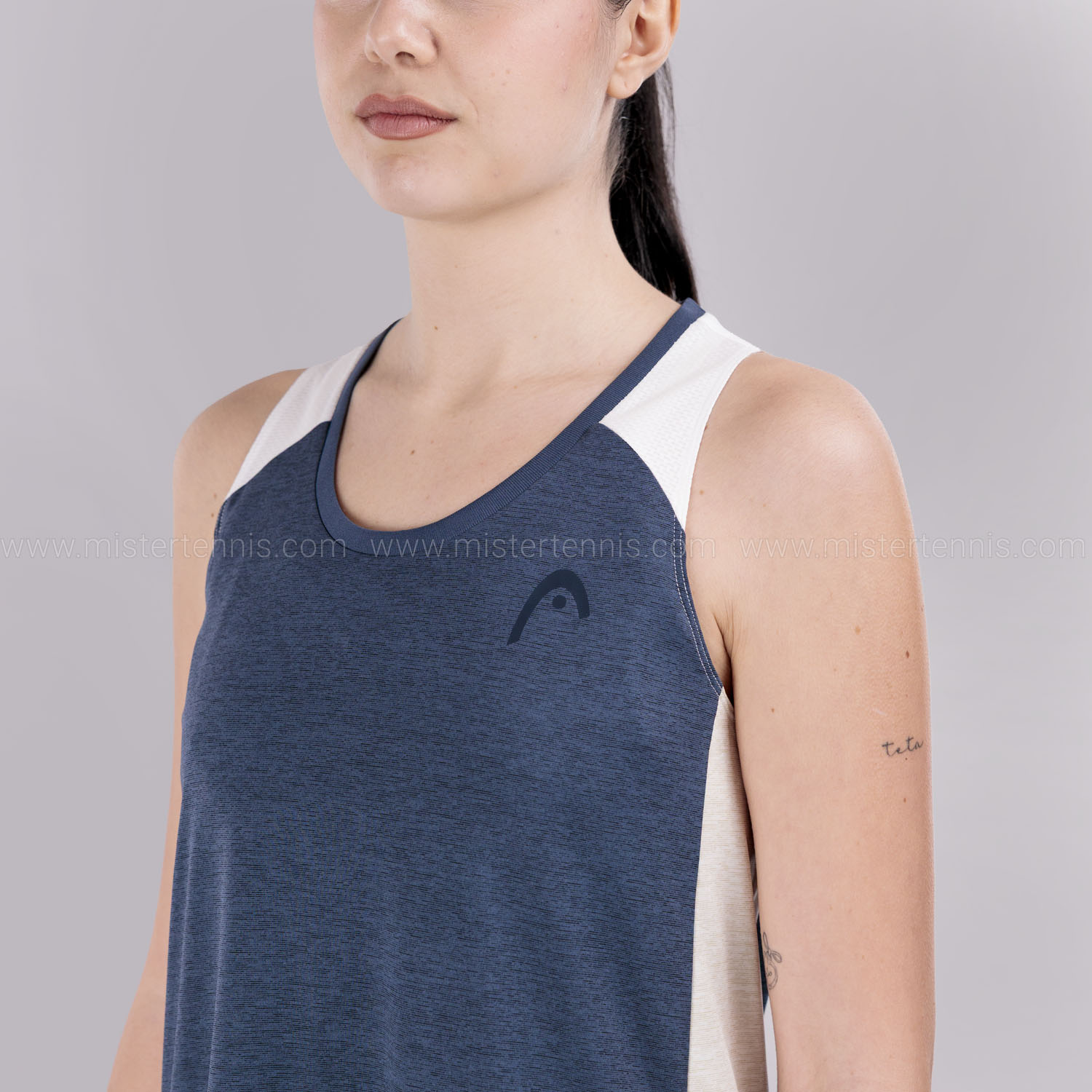 HEAD Play Tech Logo Vestito - Navy