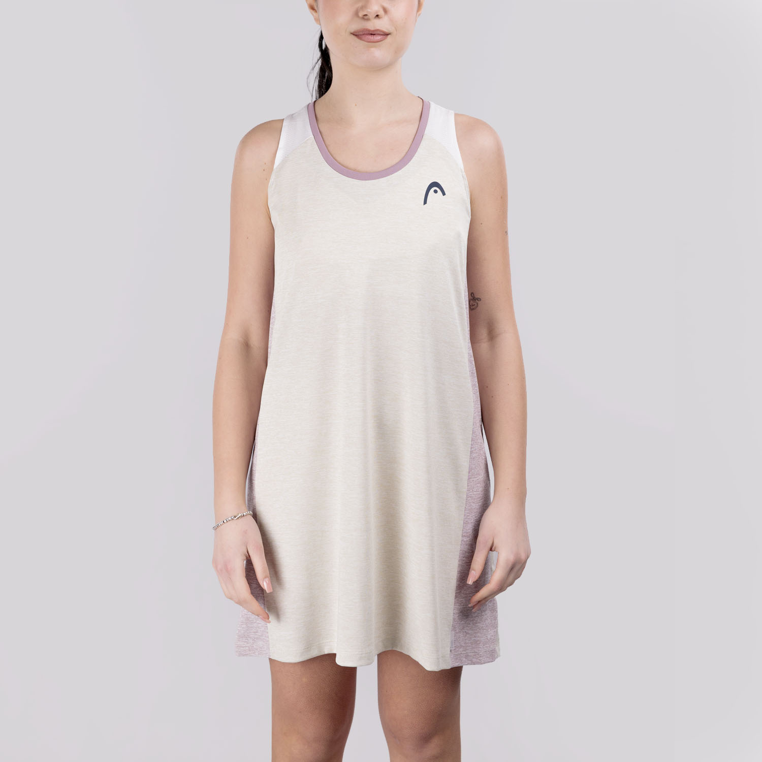 HEAD Play Tech Logo Vestito - White