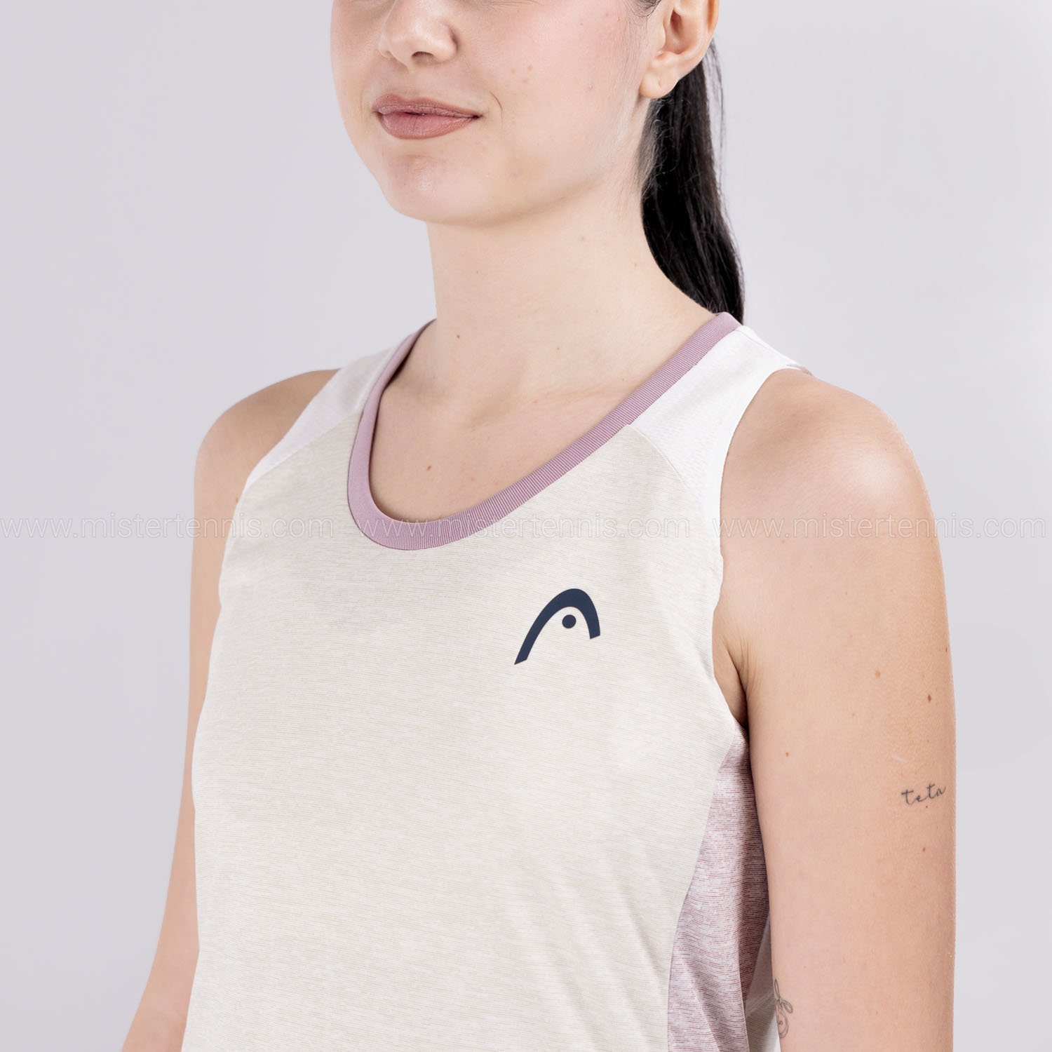 HEAD Play Tech Pro Canotta - White