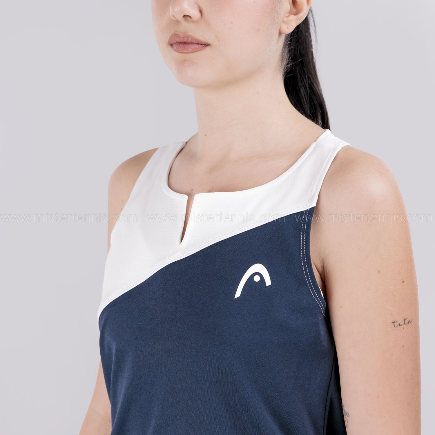 HEAD Spirit Performance Canotta - Navy/White