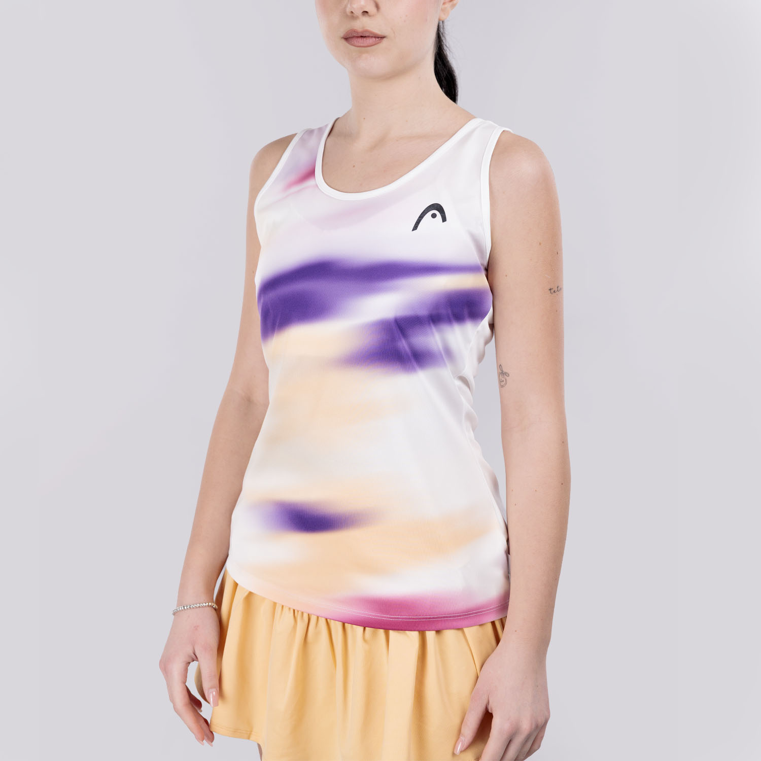 HEAD Blur Canotta - Purple/Print Vision