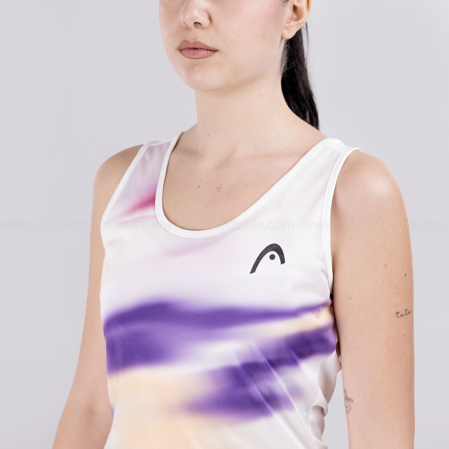 HEAD Blur Canotta - Purple/Print Vision