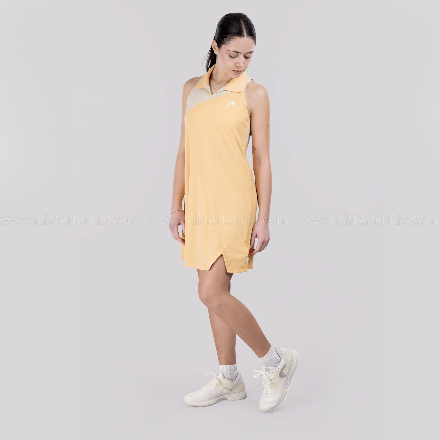 HEAD Spirit Vestito - Apricot/Light Blue