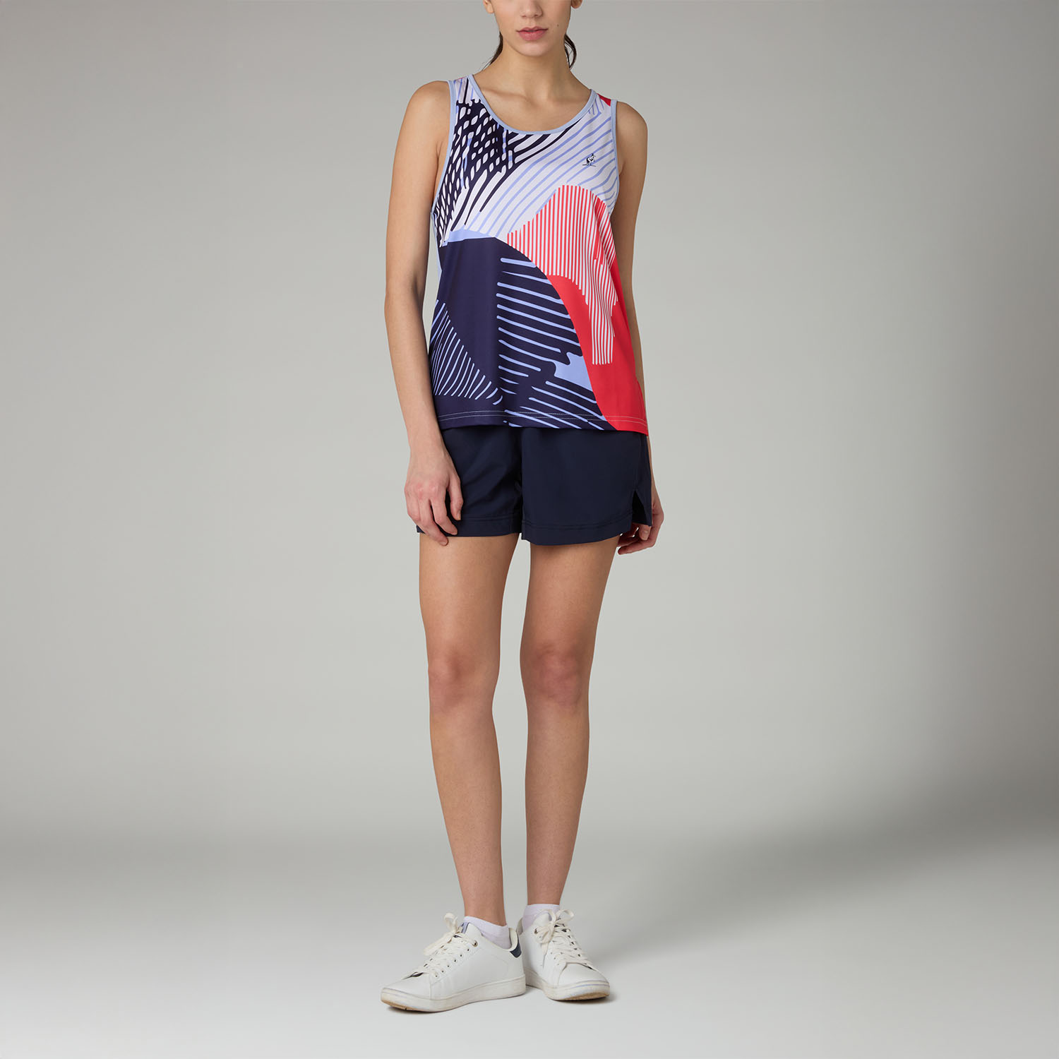 Australian Court Slam 4in Shorts - Eclipse Blue