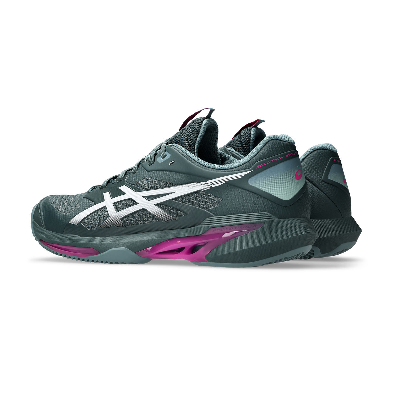 ASICS Solution Speed FF 4 Clay - Dark Neptune/White