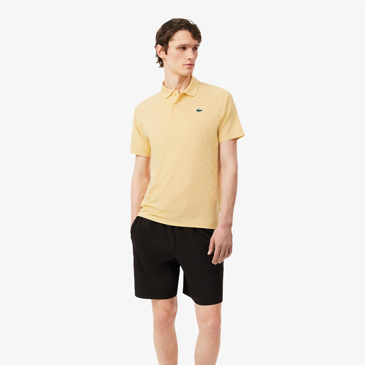 Lacoste X Novak Djokovic Tech Polo - Jaune