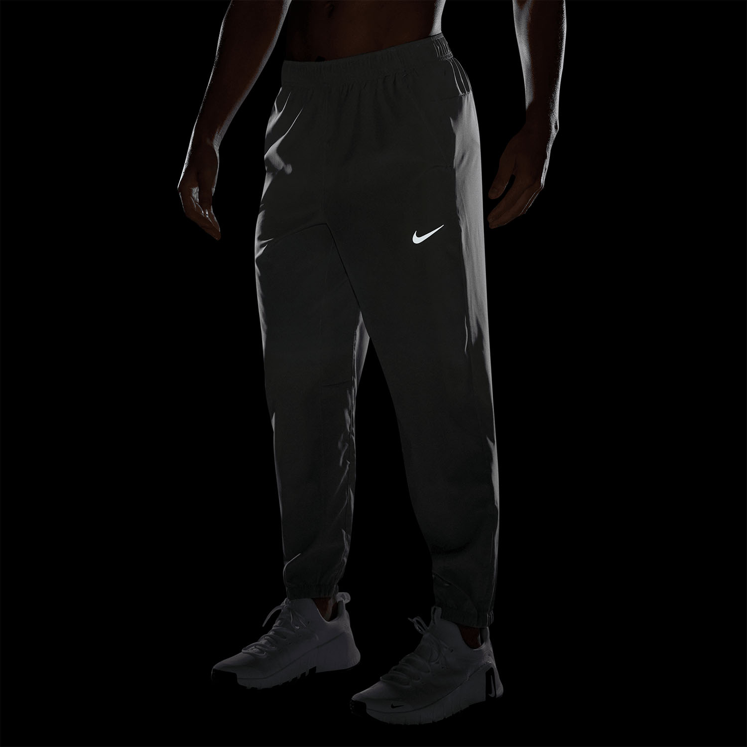 Nike Dri-FIT Form Pantalones - Light Army/Black/Reflective Silver