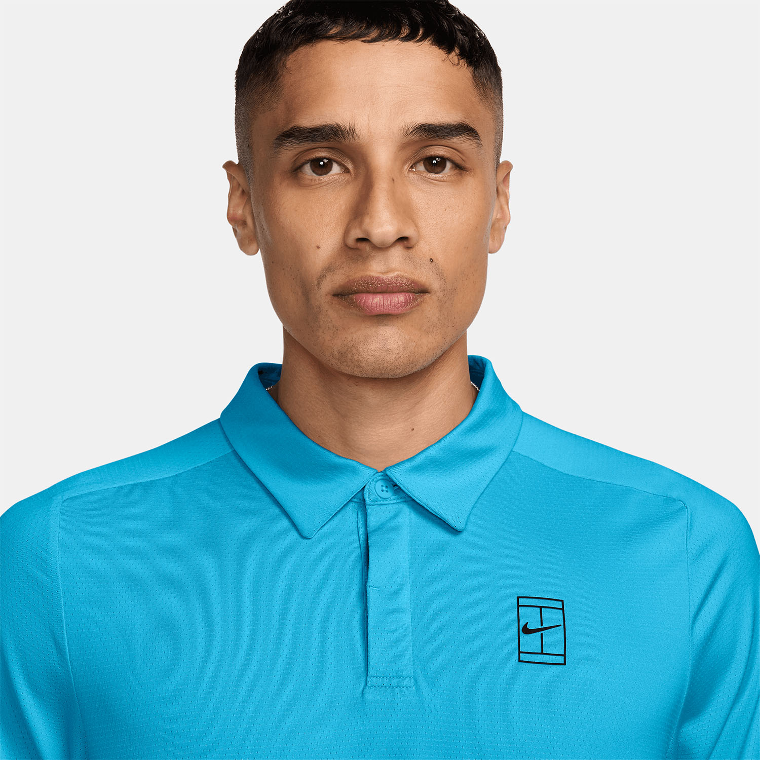 Nike Court Advantage Polo - Baltic Blue/Black