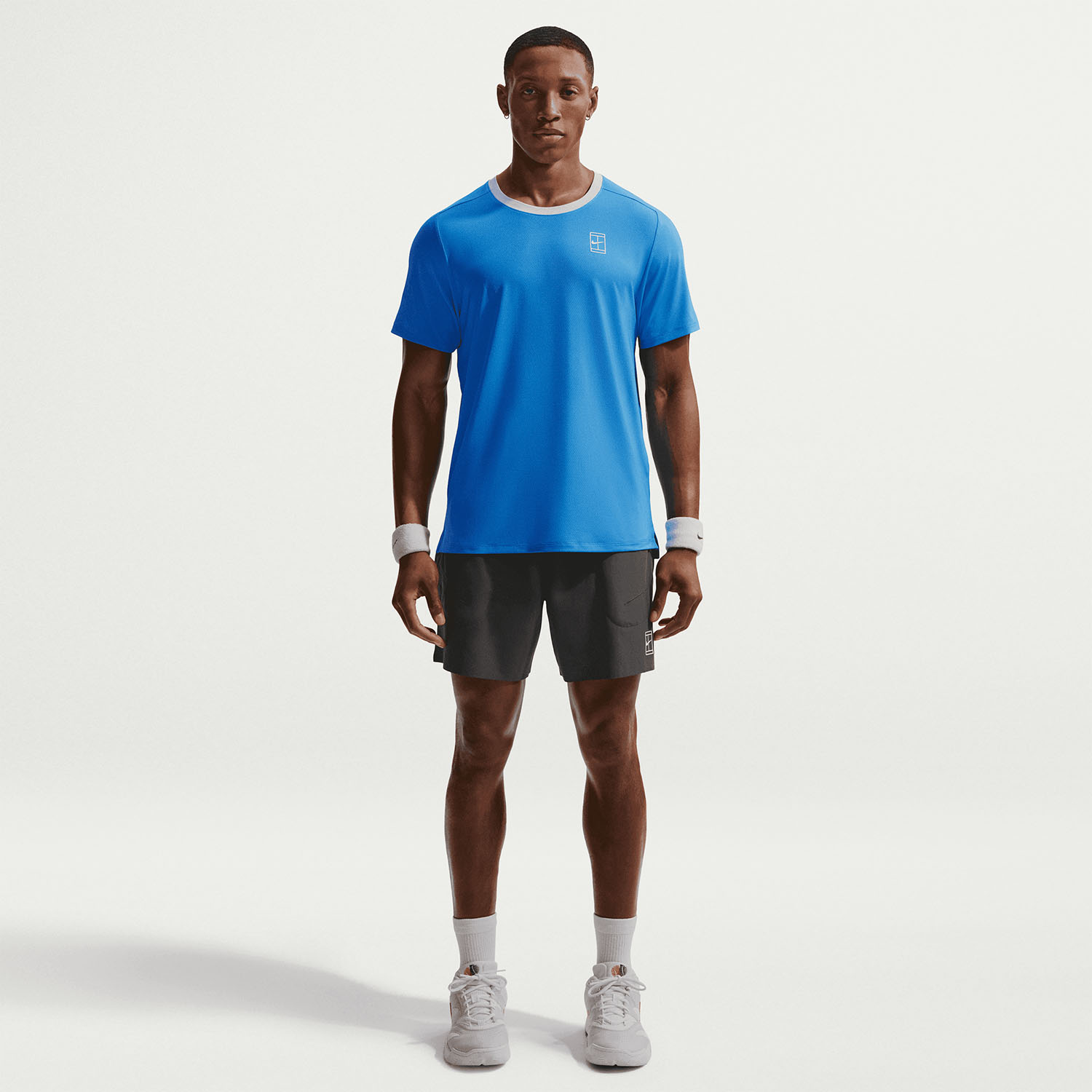 Nike Court Advantage Dri-FIT Maglietta - Light Photo Blue/Hydrogen Blue/White