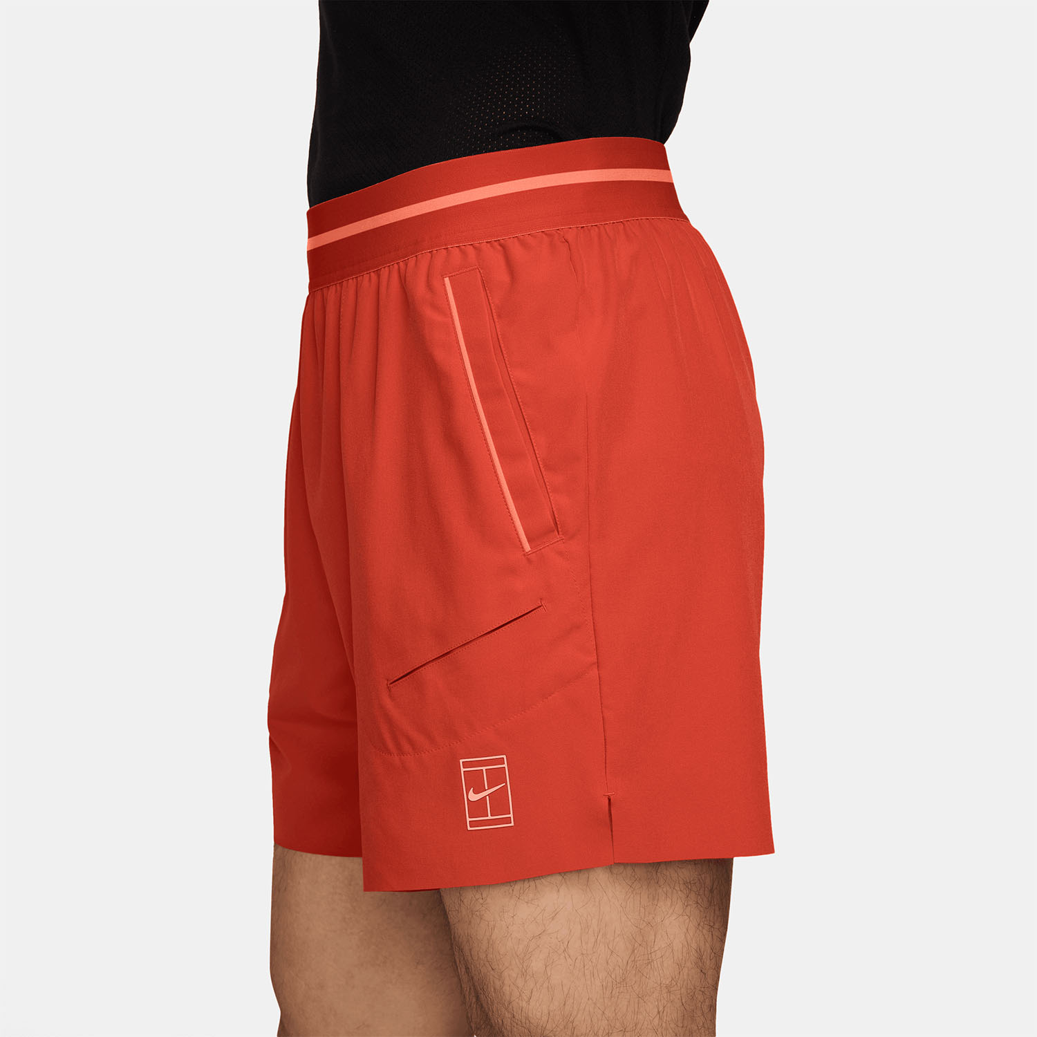 Nike Court Advantage 6in Shorts - Picante Red/Atomic Pink