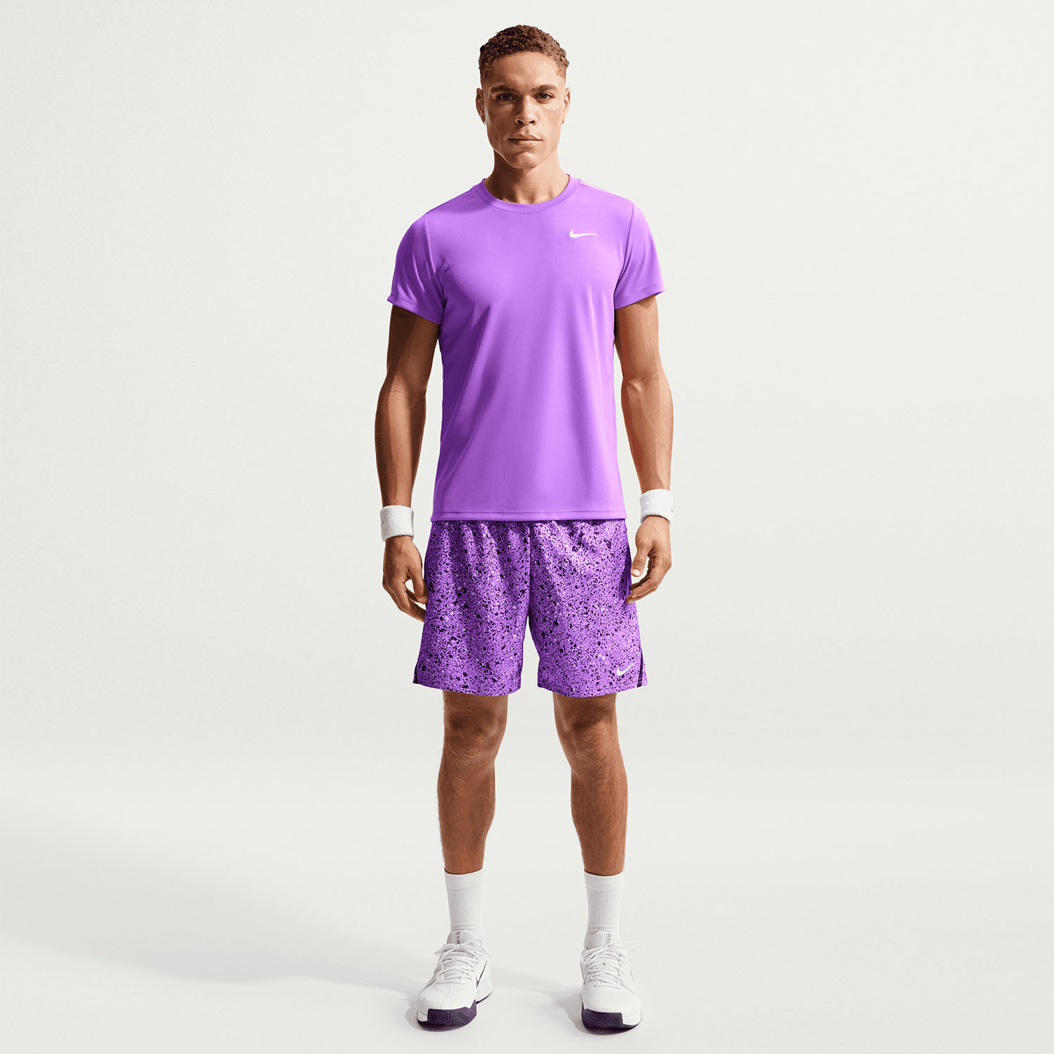 Nike Court Victory Camiseta - Bright Violet/White