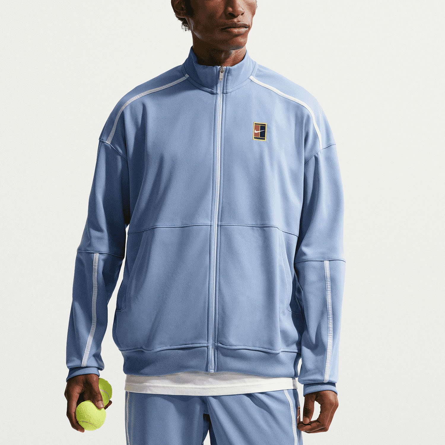 Nike Court Heritage Jacket - Work Blue
