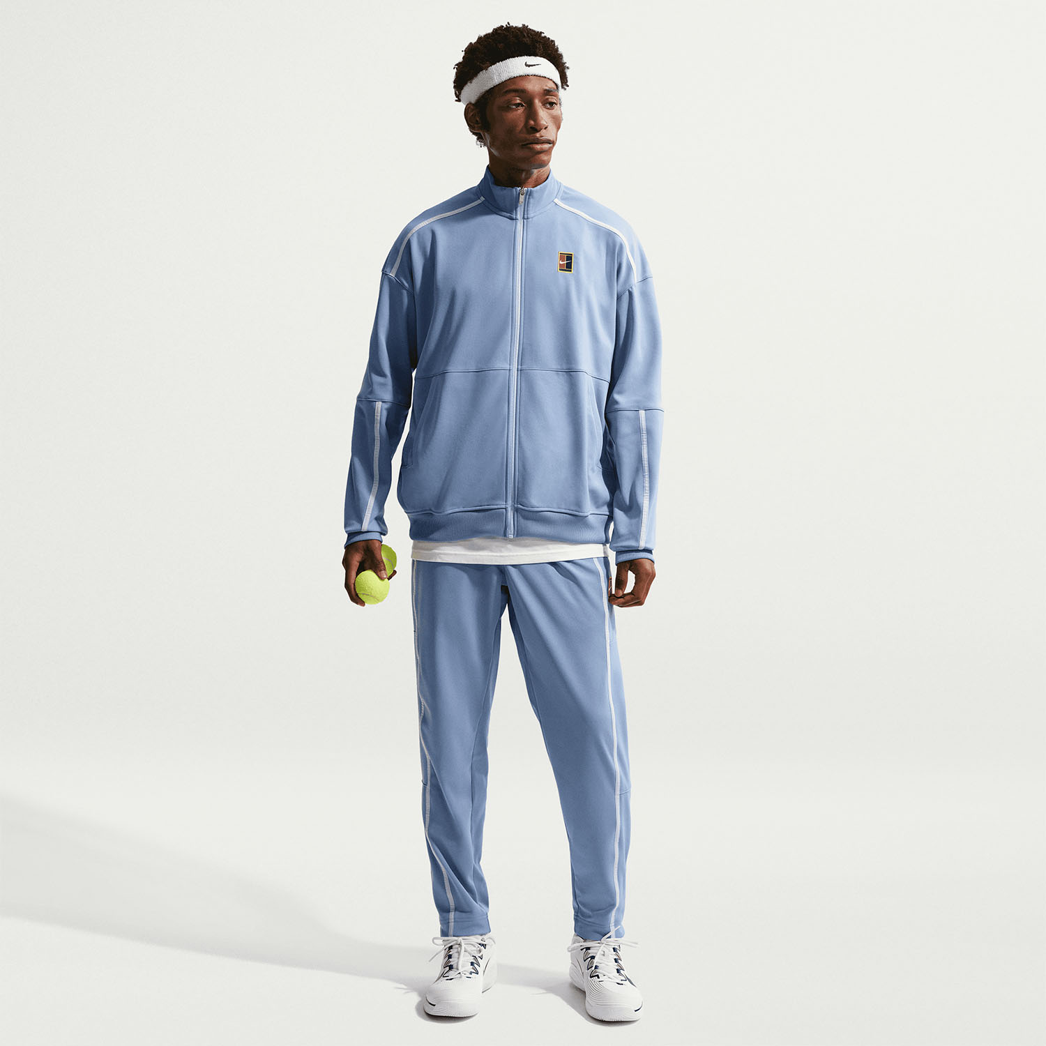 Nike Court Heritage Jacket - Work Blue