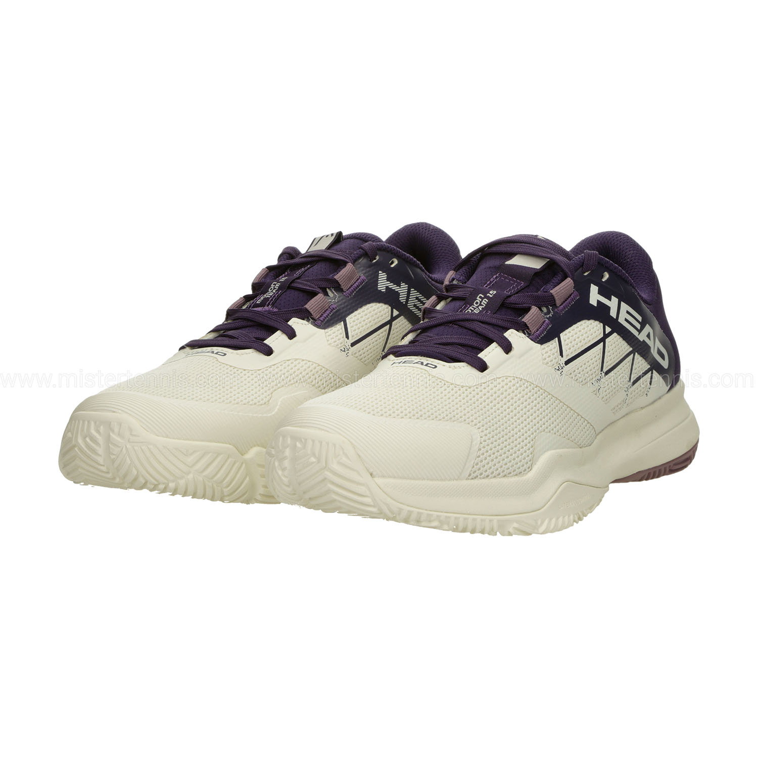 HEAD Motion Team 1.5 Padel - Chalk White/Purple Night