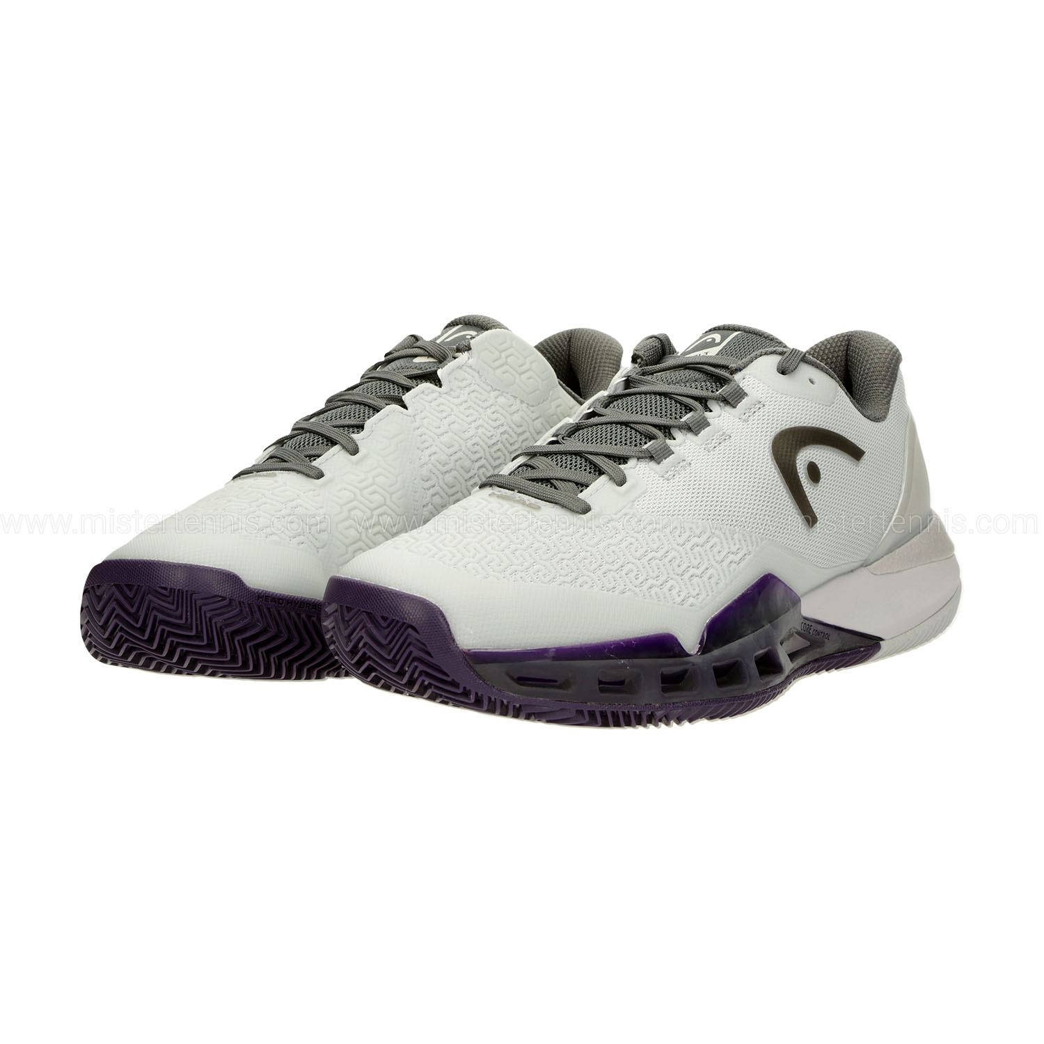 HEAD Revolt Pro 5.0 Clay - Light Grey/Purple Night