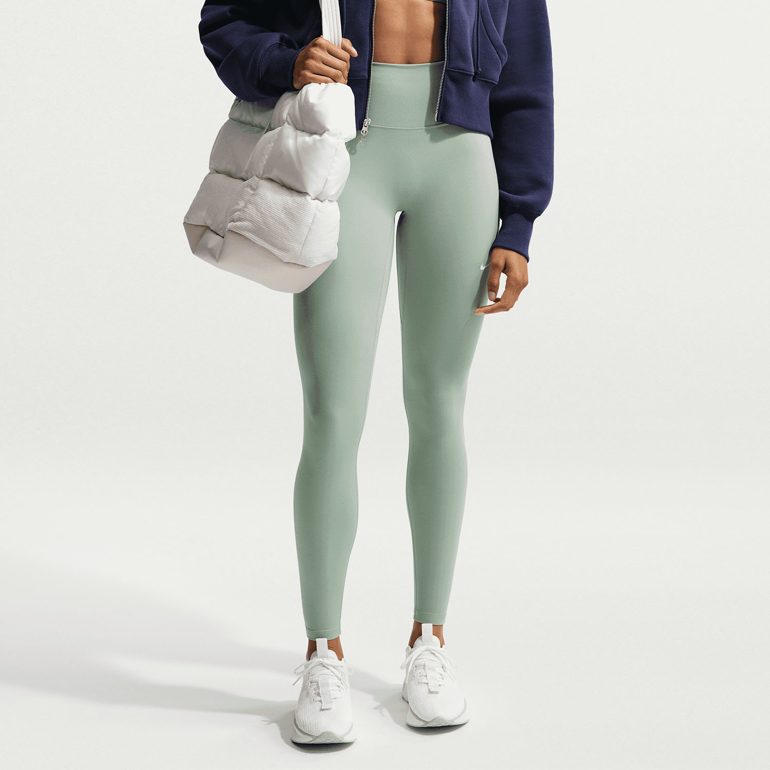 Nike One Dri-FIT Tights - Steam/White