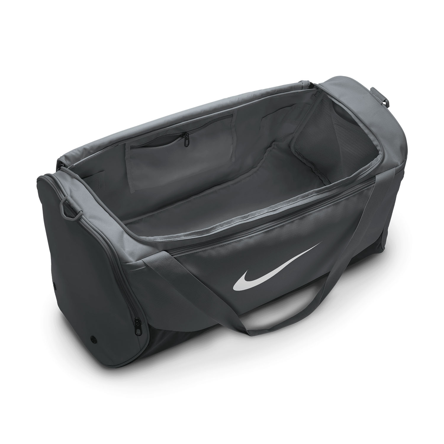 Nike Brasilia Medium Duffle - Smoke Grey/Black/White