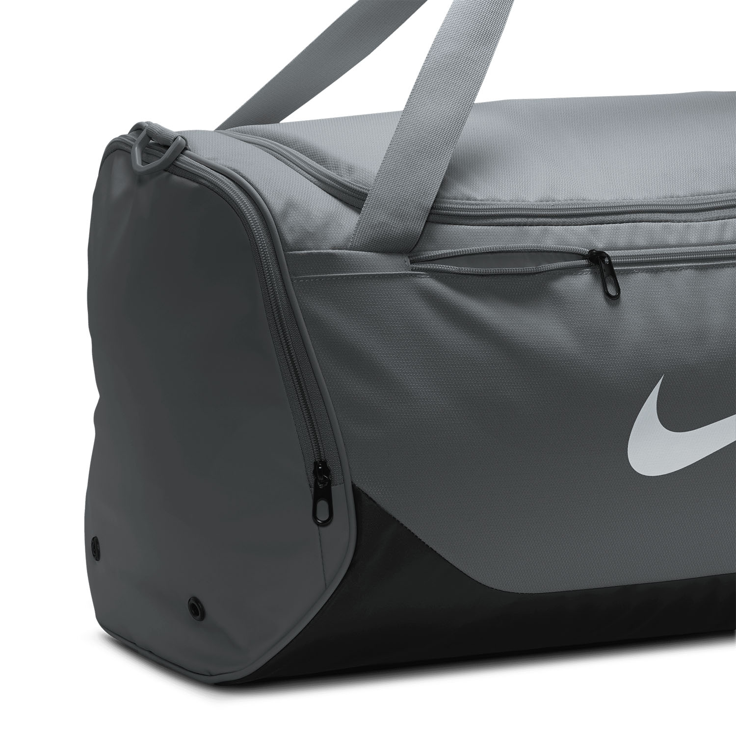 Nike Brasilia Medium Duffle - Smoke Grey/Black/White